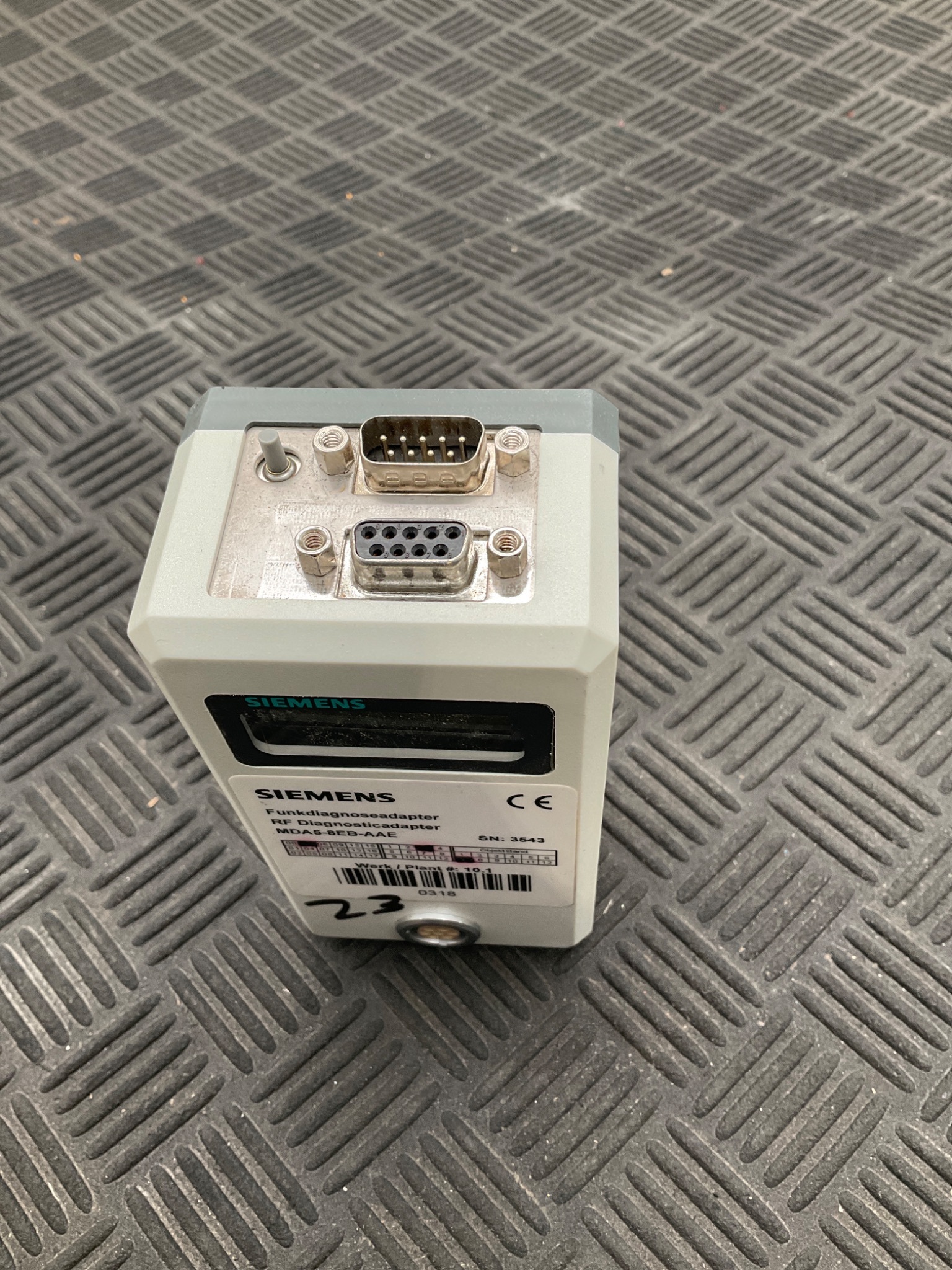 SIEMENS MDA5‑8EB‑AAE RF Diagnostic Adapter USED 2