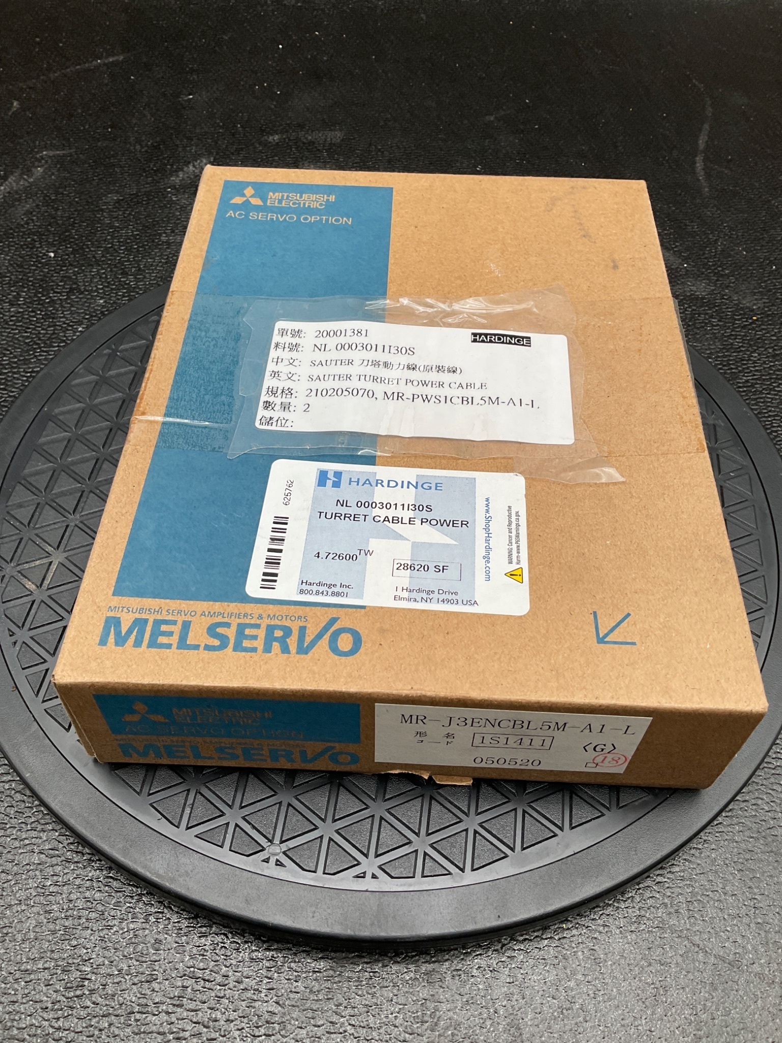 MITSUBISHI MR-J3ENCBL5M-AI-L SERVO ENCODER FEEDBACK CABLE 5M NEW 1