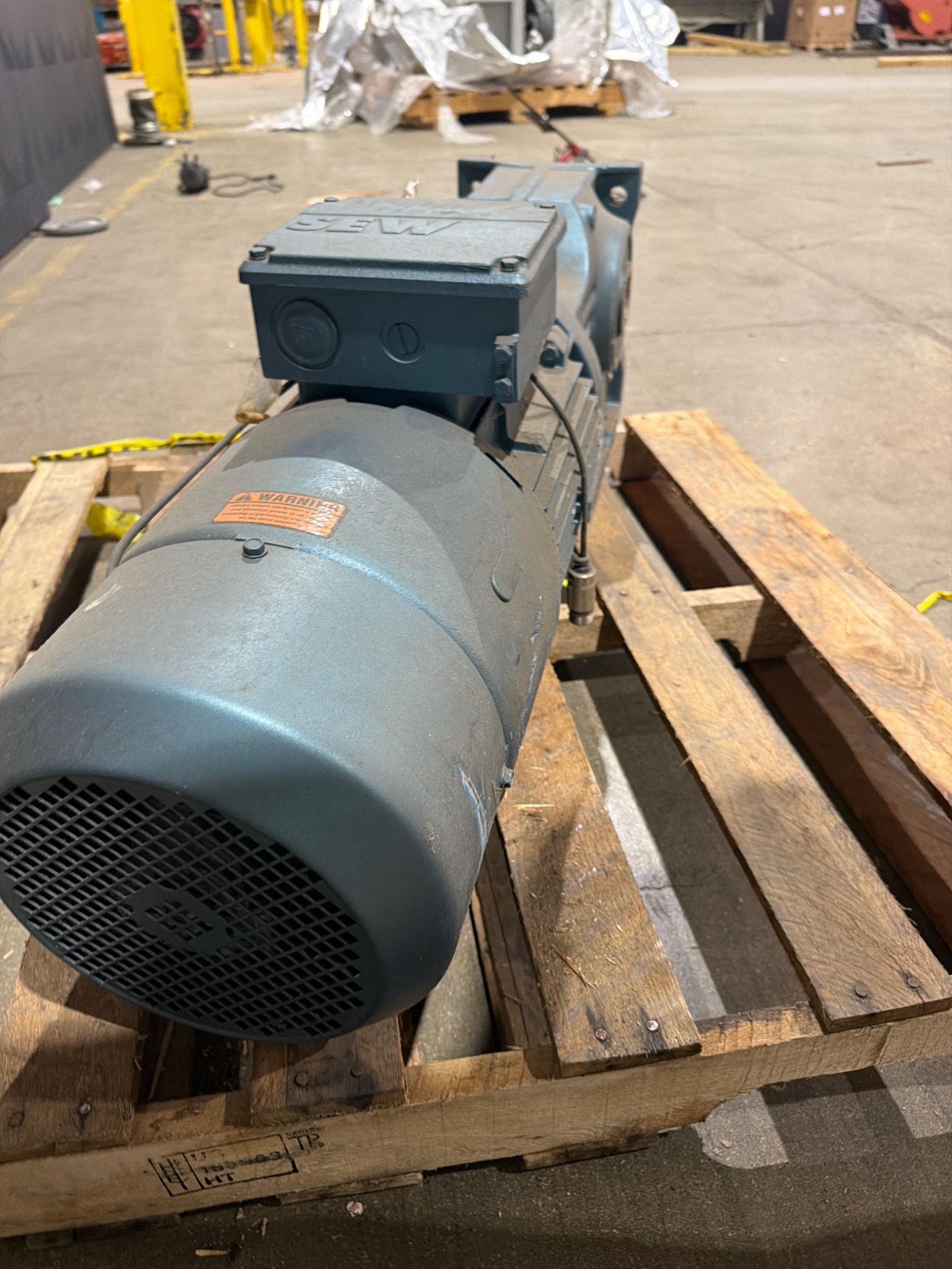 USED SEW‑EURODRIVE SEVERE DUTY Gear Motor Assembly 10HP 2