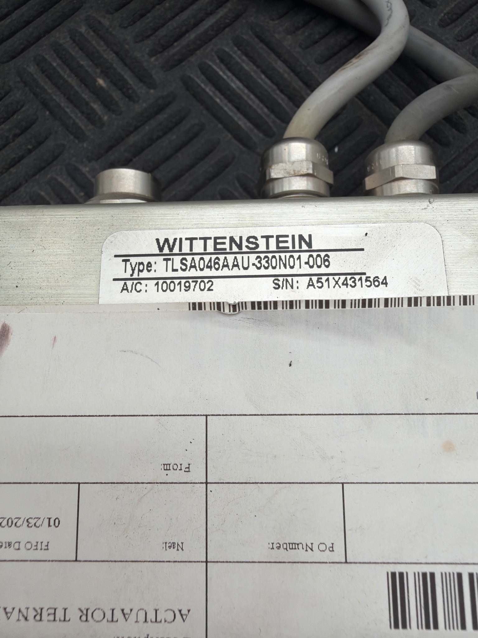 WITTENSTEIN TLSA046AAU‑330N01‑006 Ternary Linear Actuator USED 1