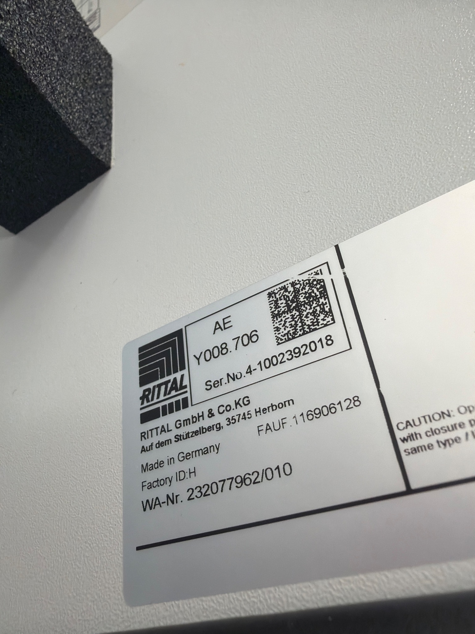 2018 SCANSONIC NETZ-BOX-24V-M23-230V-CEE-AB POWER SUPPLY BOX; NEW 4