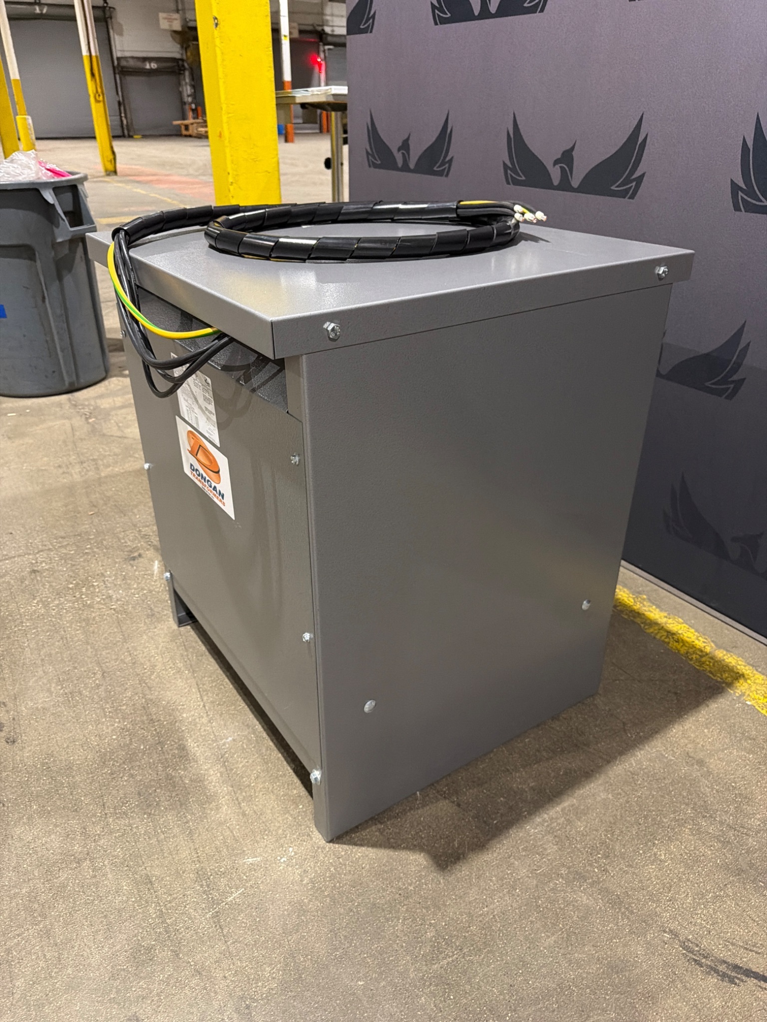 DONGAN 73 75 3494SH 75 KVA THREE PHASE TRANSFORMER USED 2