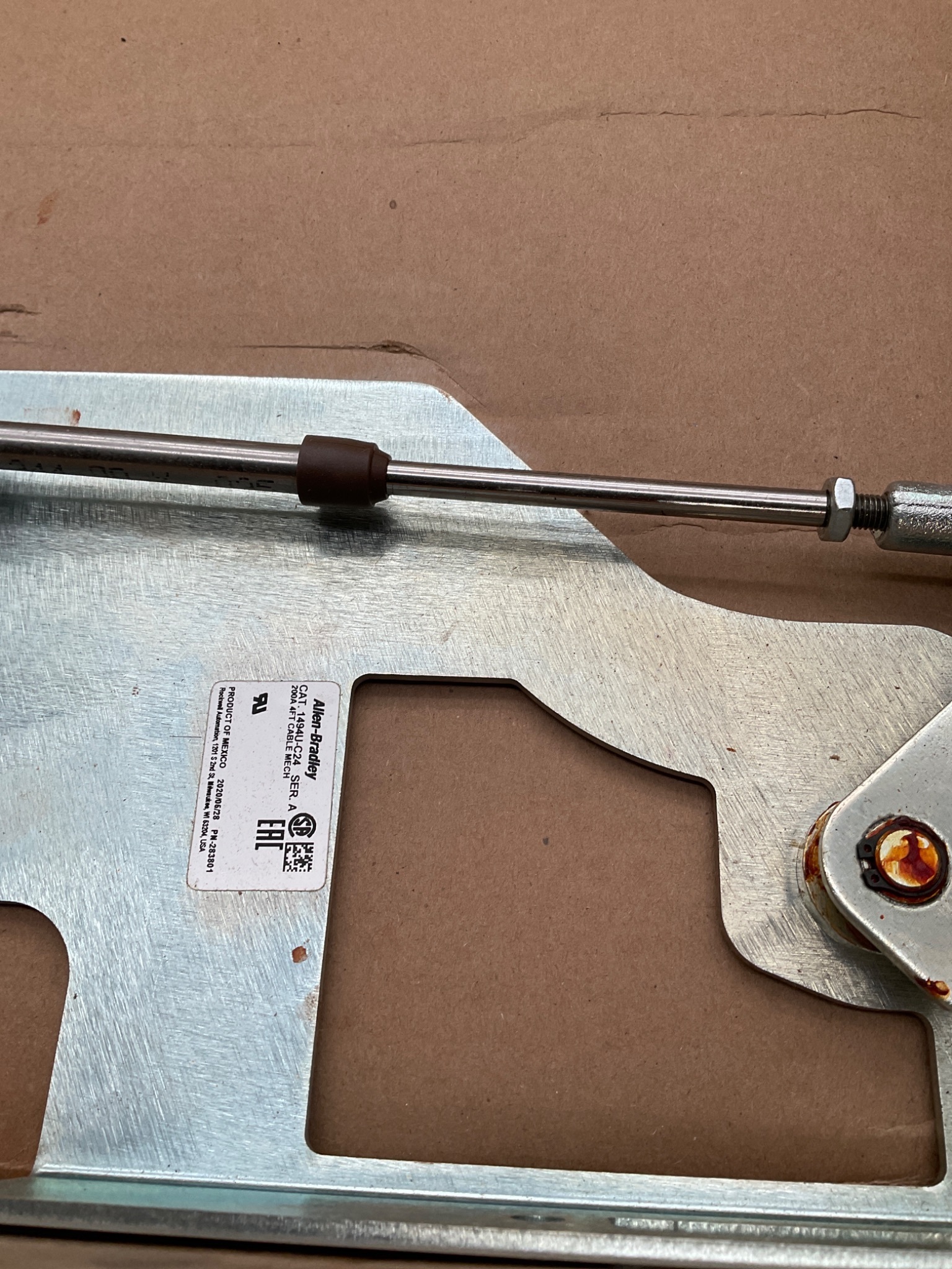 ALLEN BRADLEY 1494U‑C24 200A 4ft Cable Mechanism NEW 1