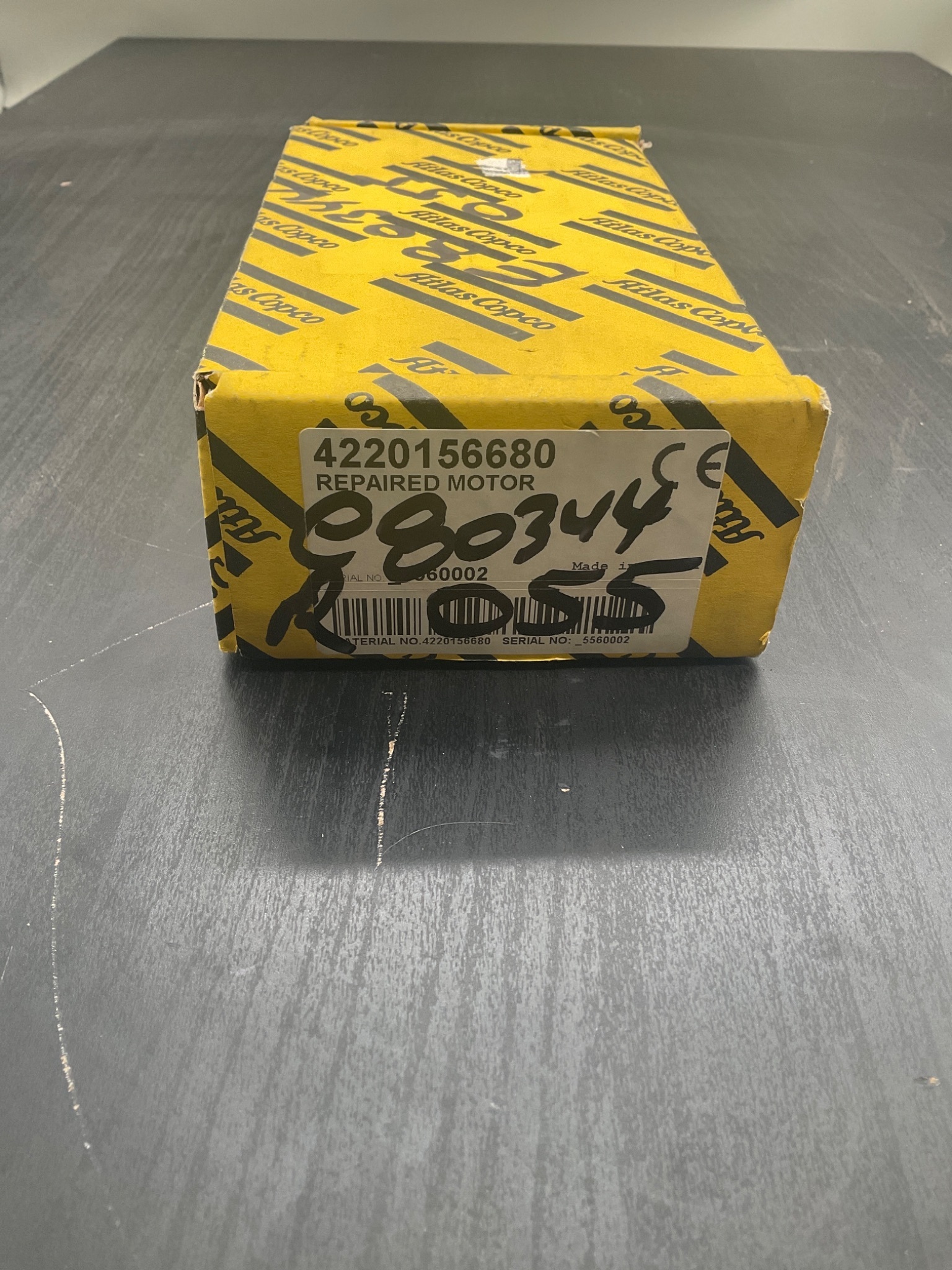 ATLAS COPCO 4220 1566 80 Factory Repaired Motor NEW 1