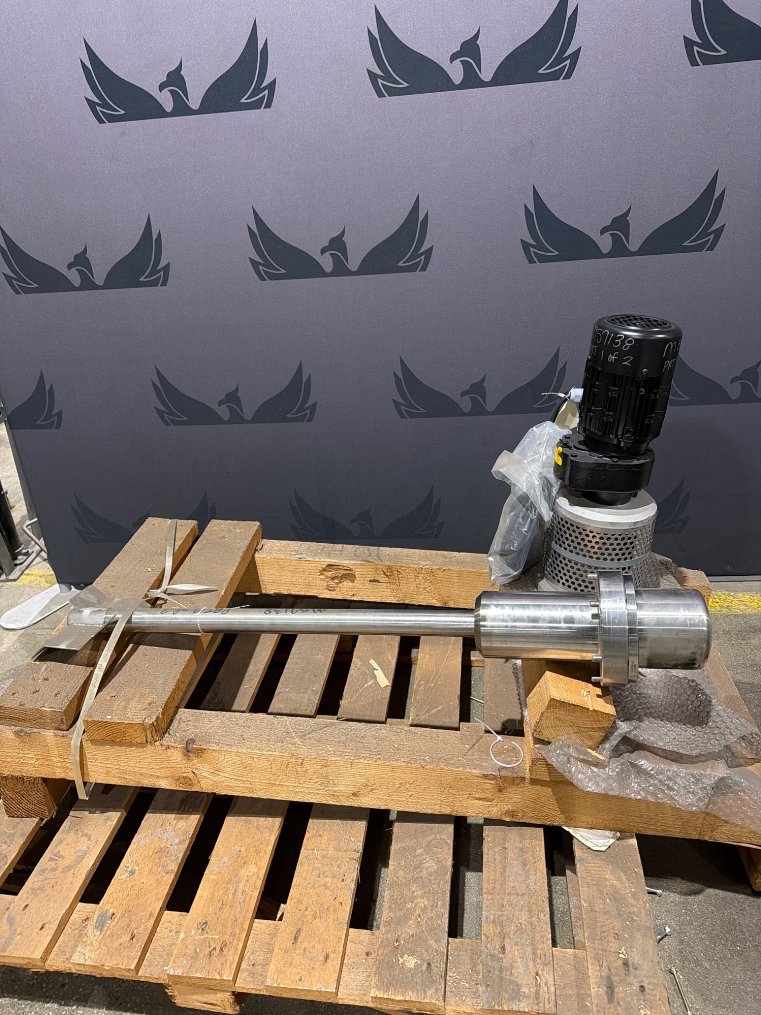 NORD SK71L/4 Gearmotor w/ Attachment NEW 0