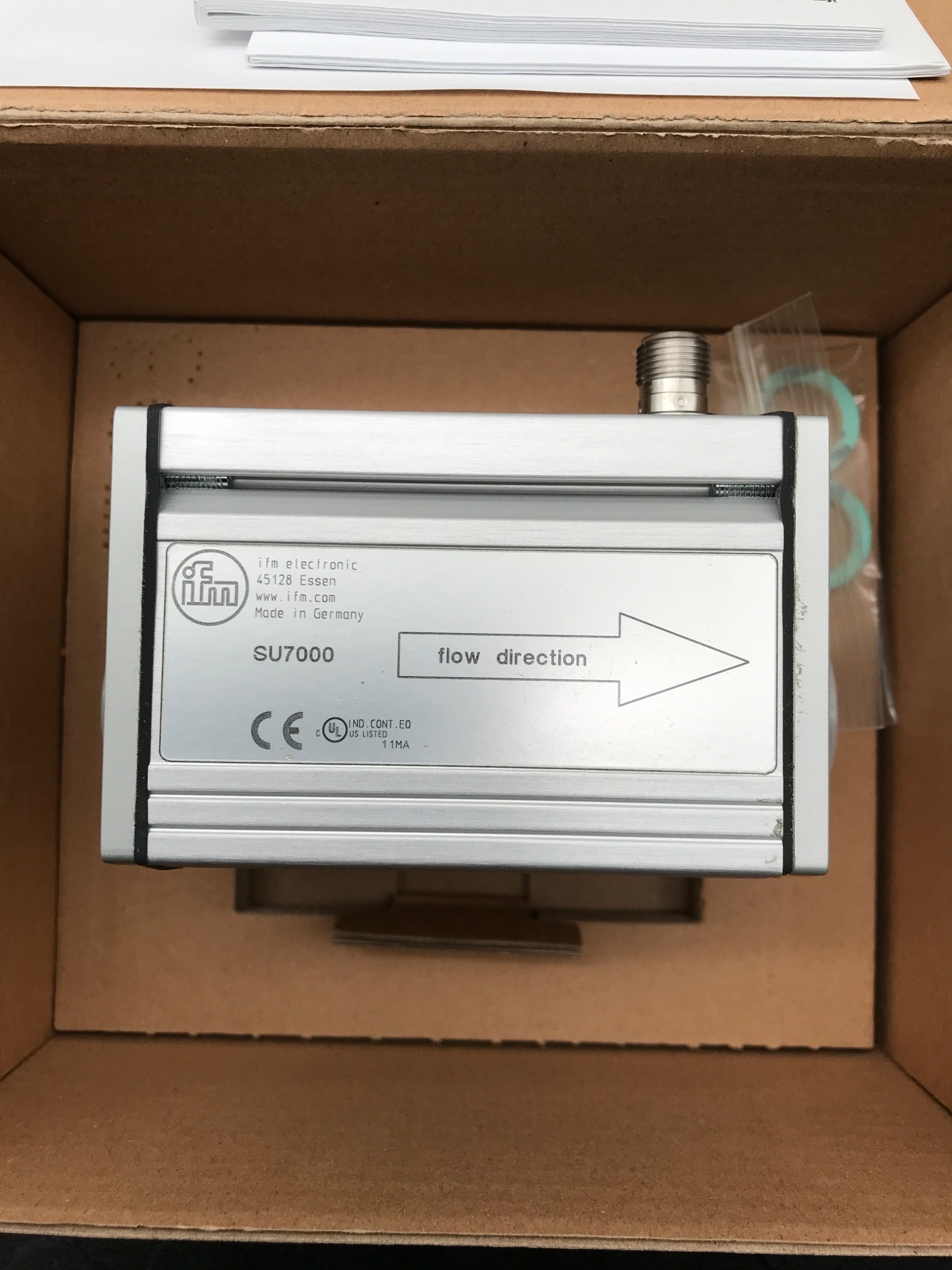 IFM SU7000 Ultrasonic Flow Meter NEW 1