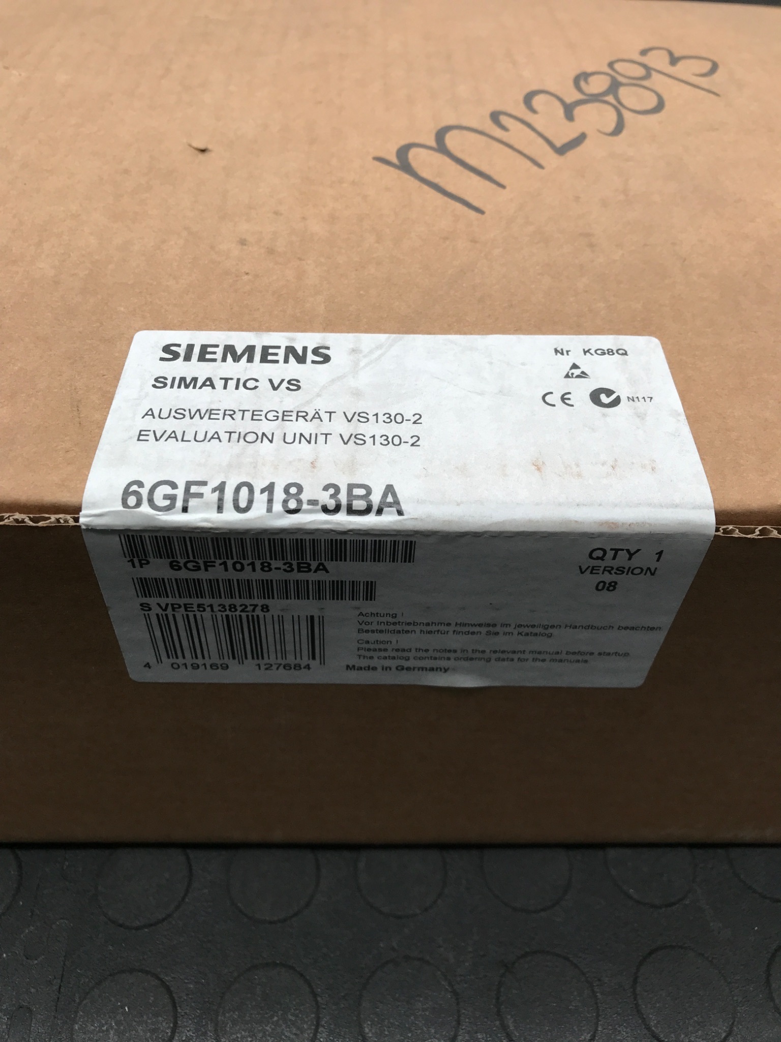 SIEMENS 6GF1018‑3BA SIMATIC VS130‑2 Evaluation Unit NEW 1