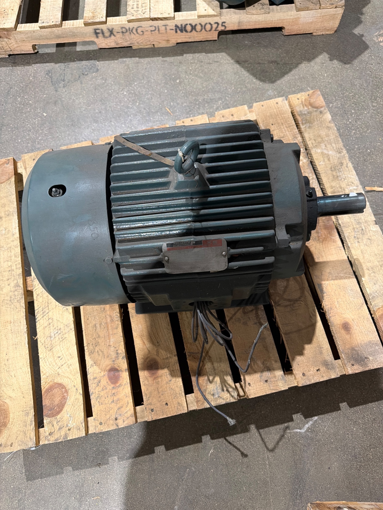 RELIANCE ELECTRIC DUTY MASTER AC MOTOR 20HP 1770RPM USED 1