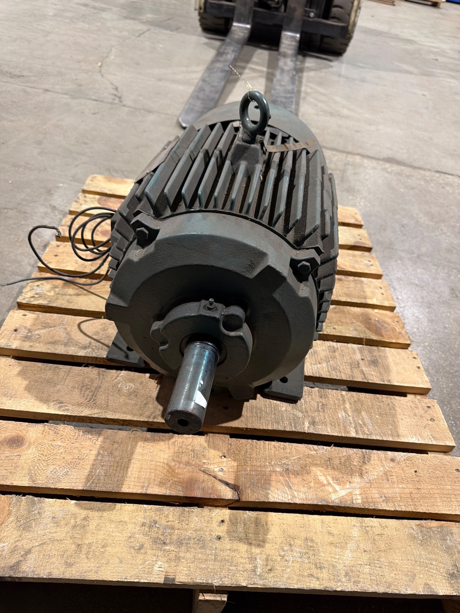 RELIANCE ELECTRIC DUTY MASTER AC MOTOR 20HP 1770RPM USED 3