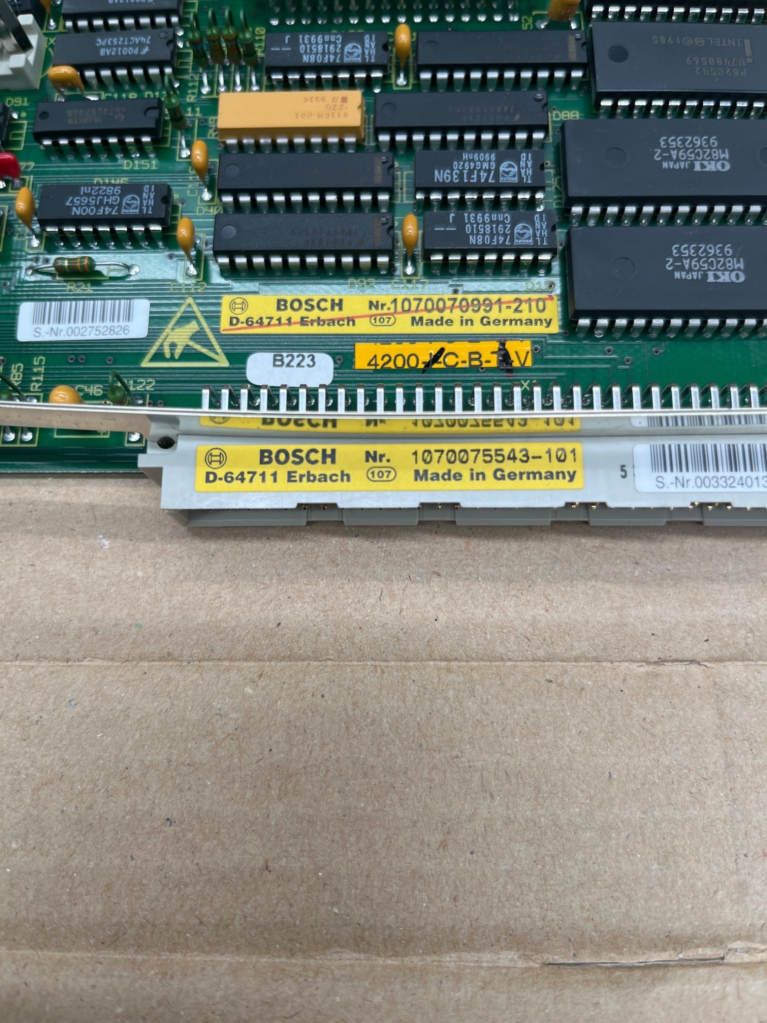BOSCH 1070075543 CP/MEM 5‑3 CNC CPU Board NEW 4