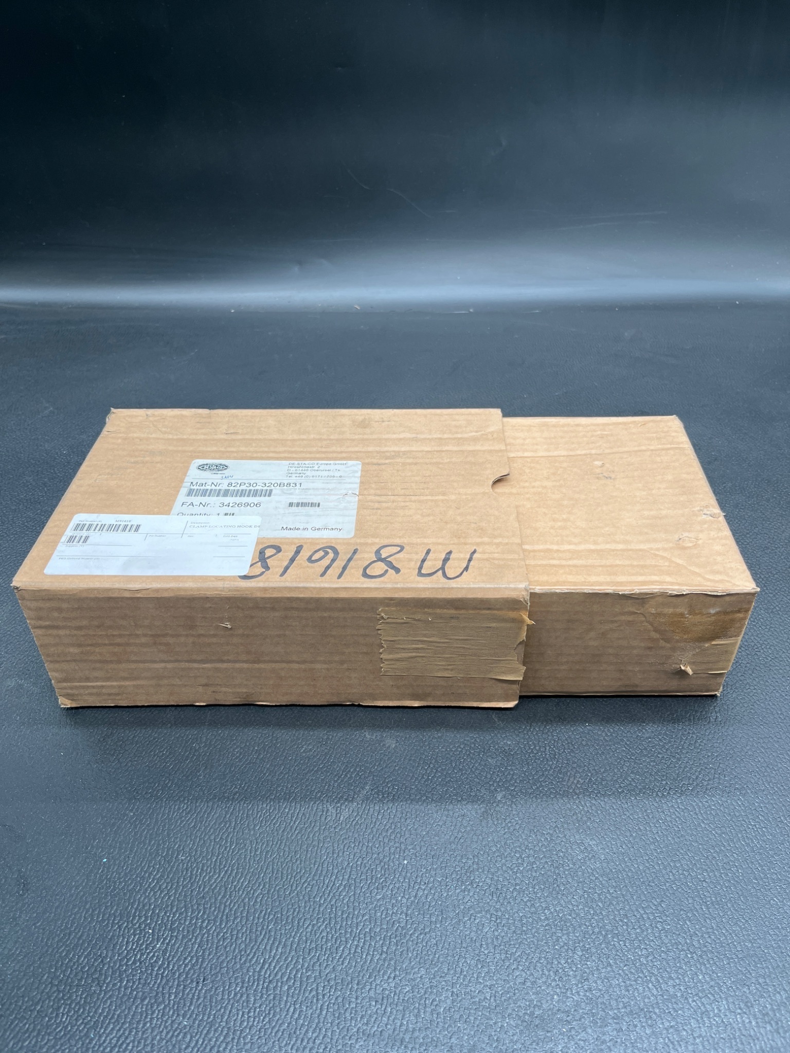 DESTACO 82P30‑320B831 Pneumatic Hook Pin Clamp NEW 0