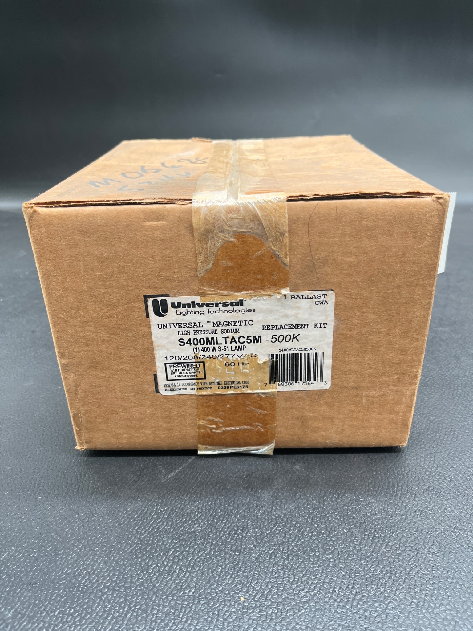UNIVERSAL S400MLTAC5M‑500 400W HPS Magnetic Ballast Replacement Kit NEW 0