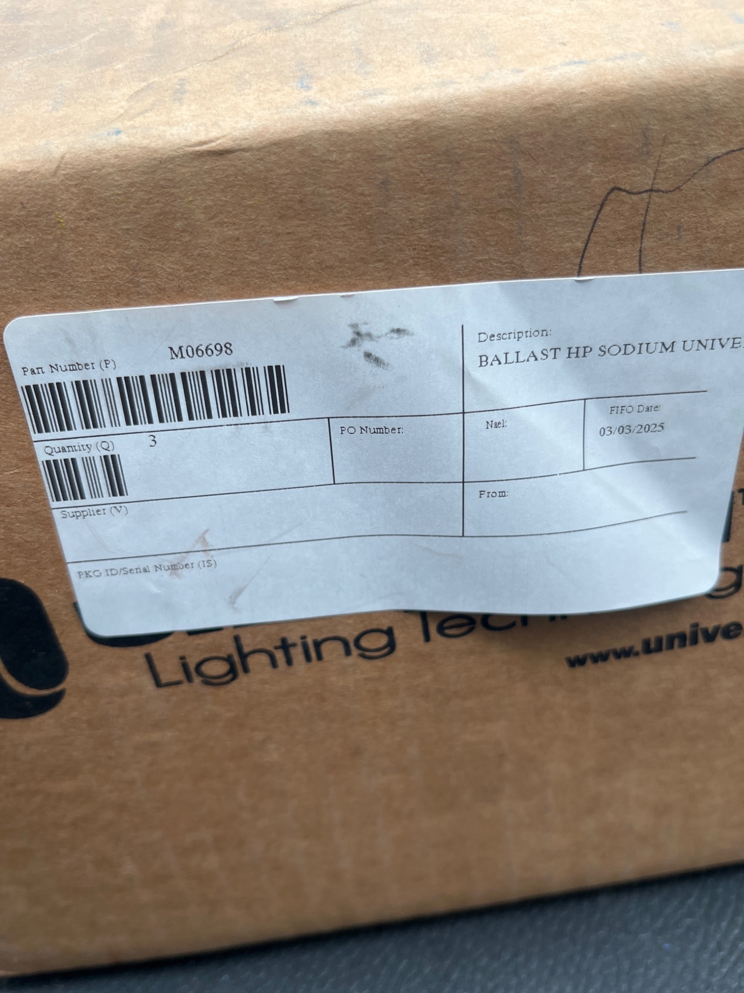 UNIVERSAL S400MLTAC5M‑500 400W HPS Magnetic Ballast Replacement Kit NEW 6