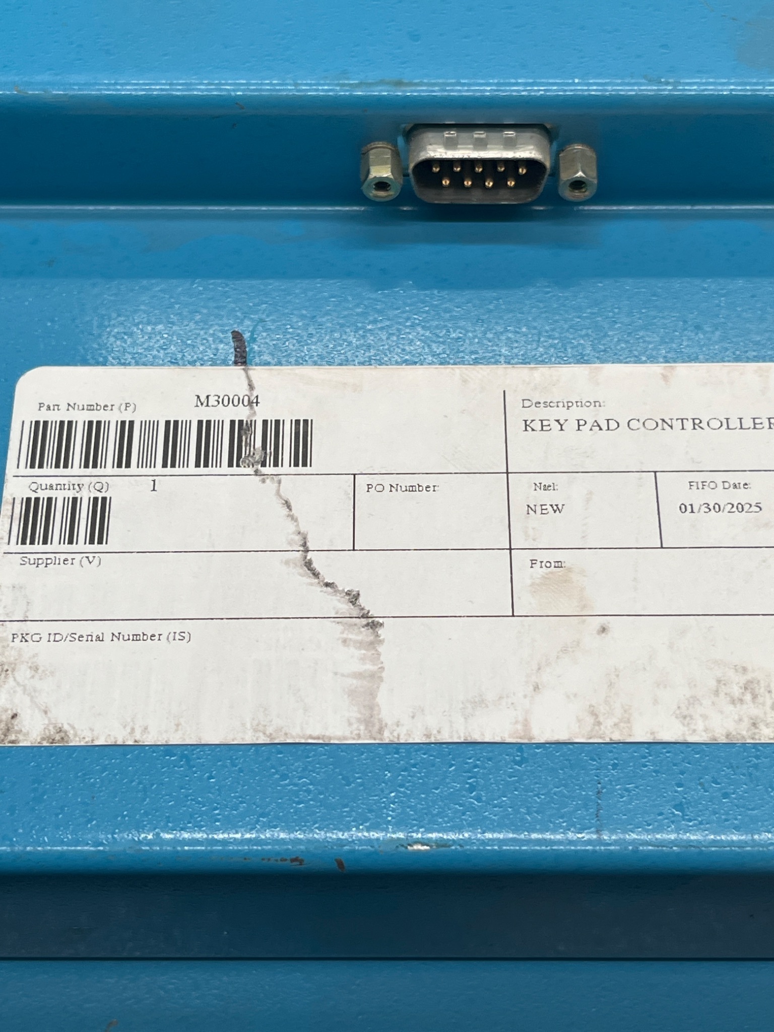 EMHART AUTO PLUNGE Interface Panel USED 4