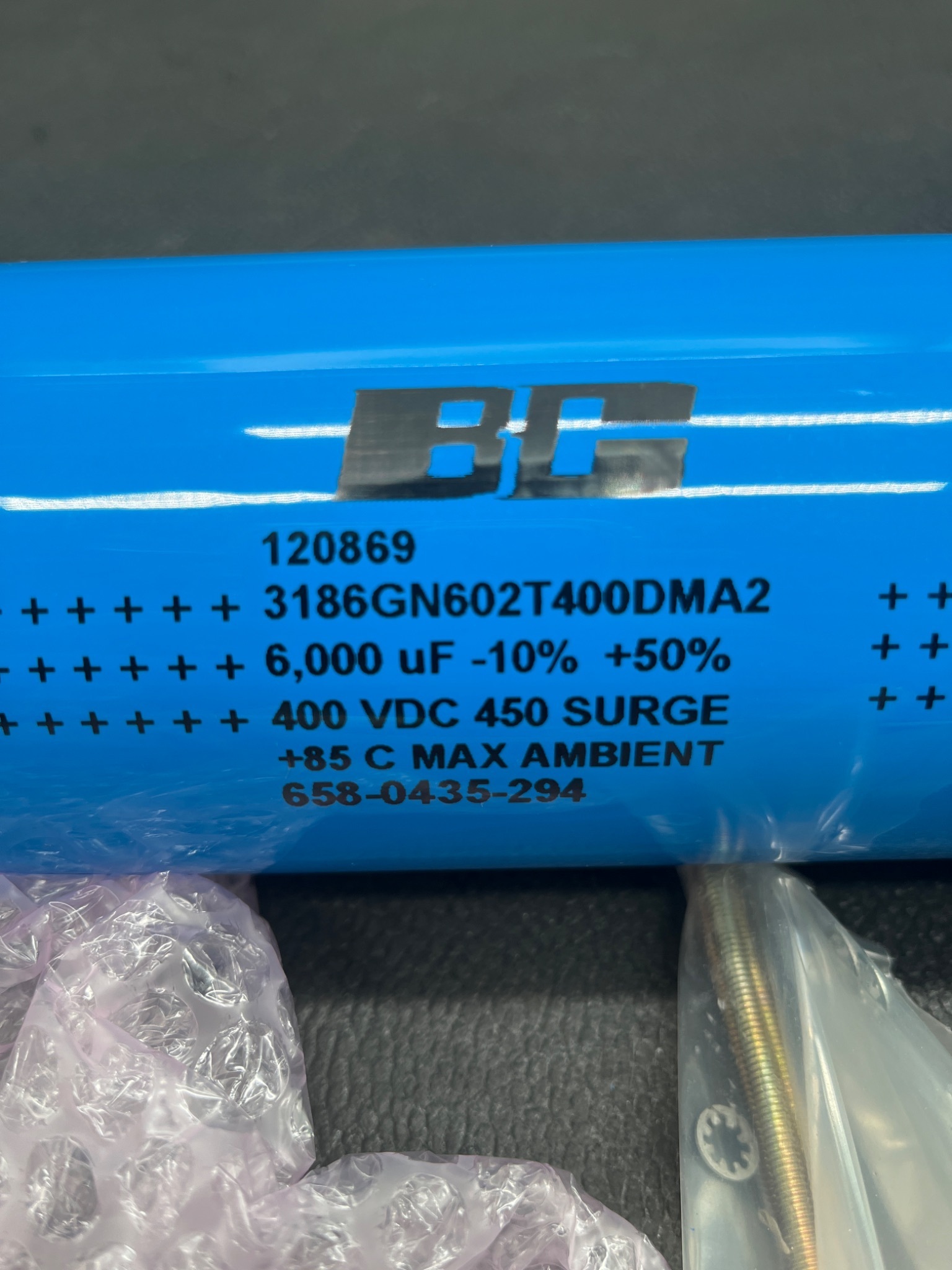 ALLEN BRADLEY 140550 70‑200HP Bus Capacitor Kit for 1336/1336VT NEW 5