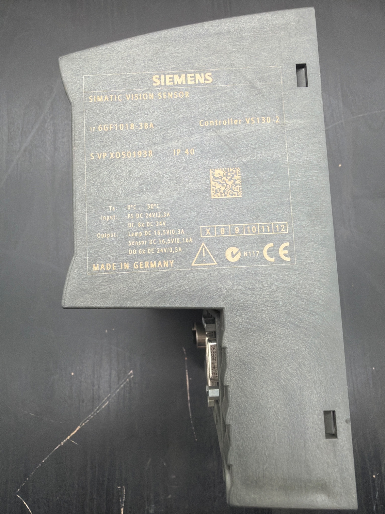 SIEMENS 6GF1018‑3BA SIMATIC VS130‑2 Vision Sensor USED 2