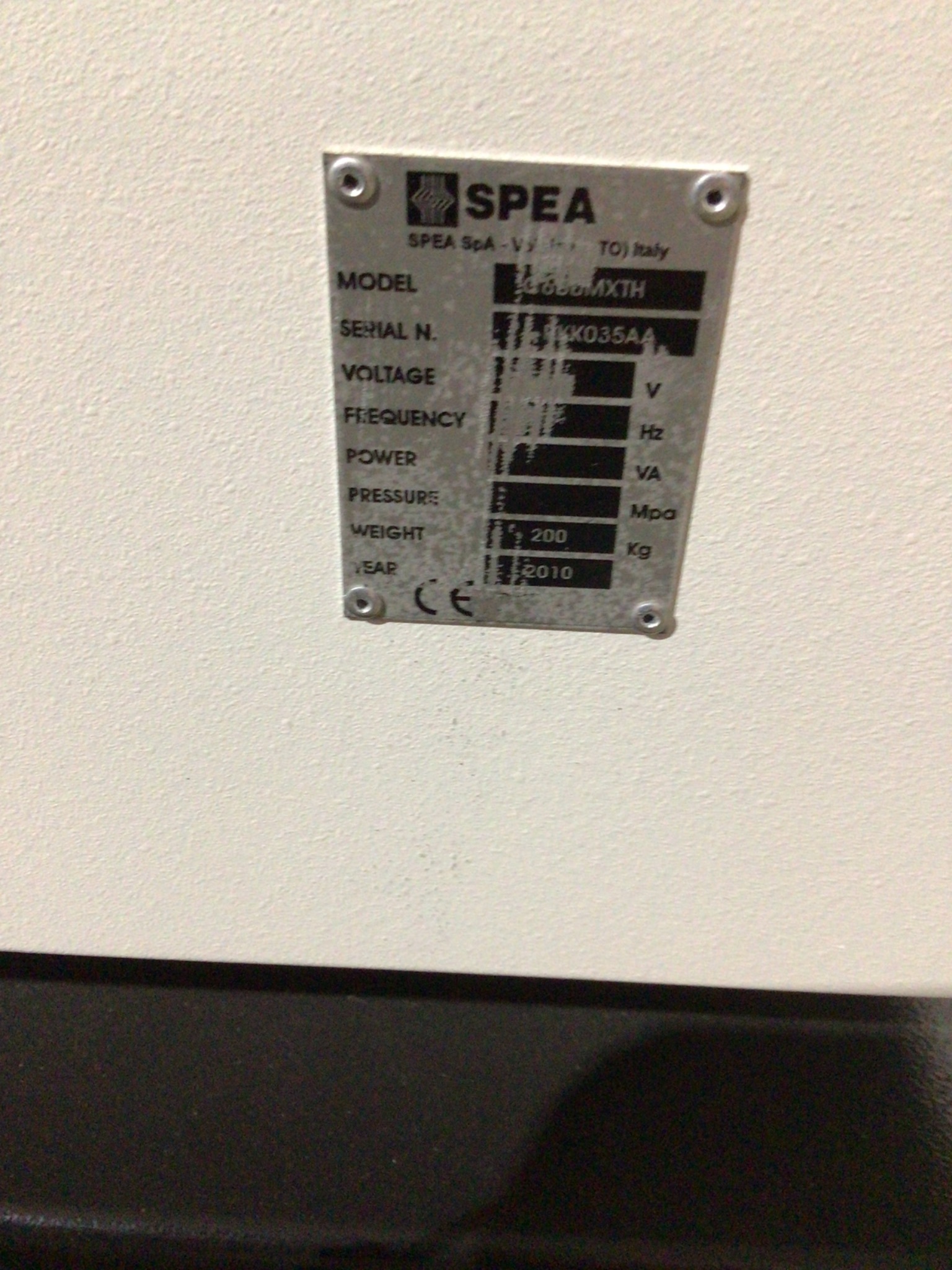 SPEA C600MXTH Thermal Conditioning Unit USED 5
