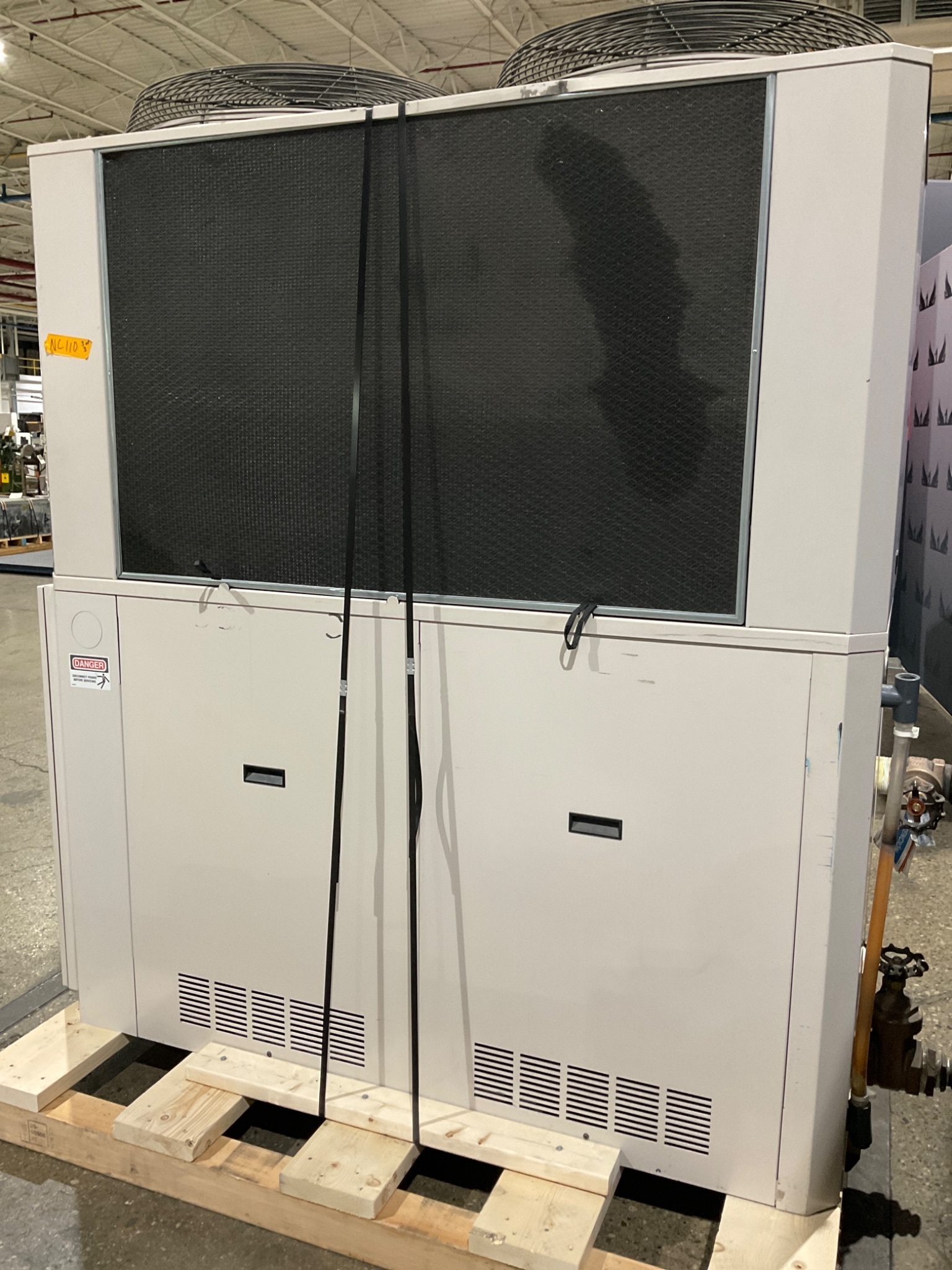 USED STERLING SMCA15 AIR-COOLED INDUSTRIAL PROCESS CHILLER 4
