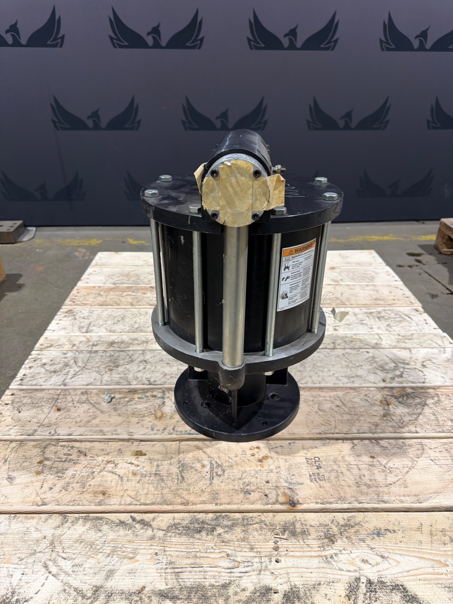 ARO 650889‑C4D 44:1 Air Motor Chop‑Check Piston Pump USED 0