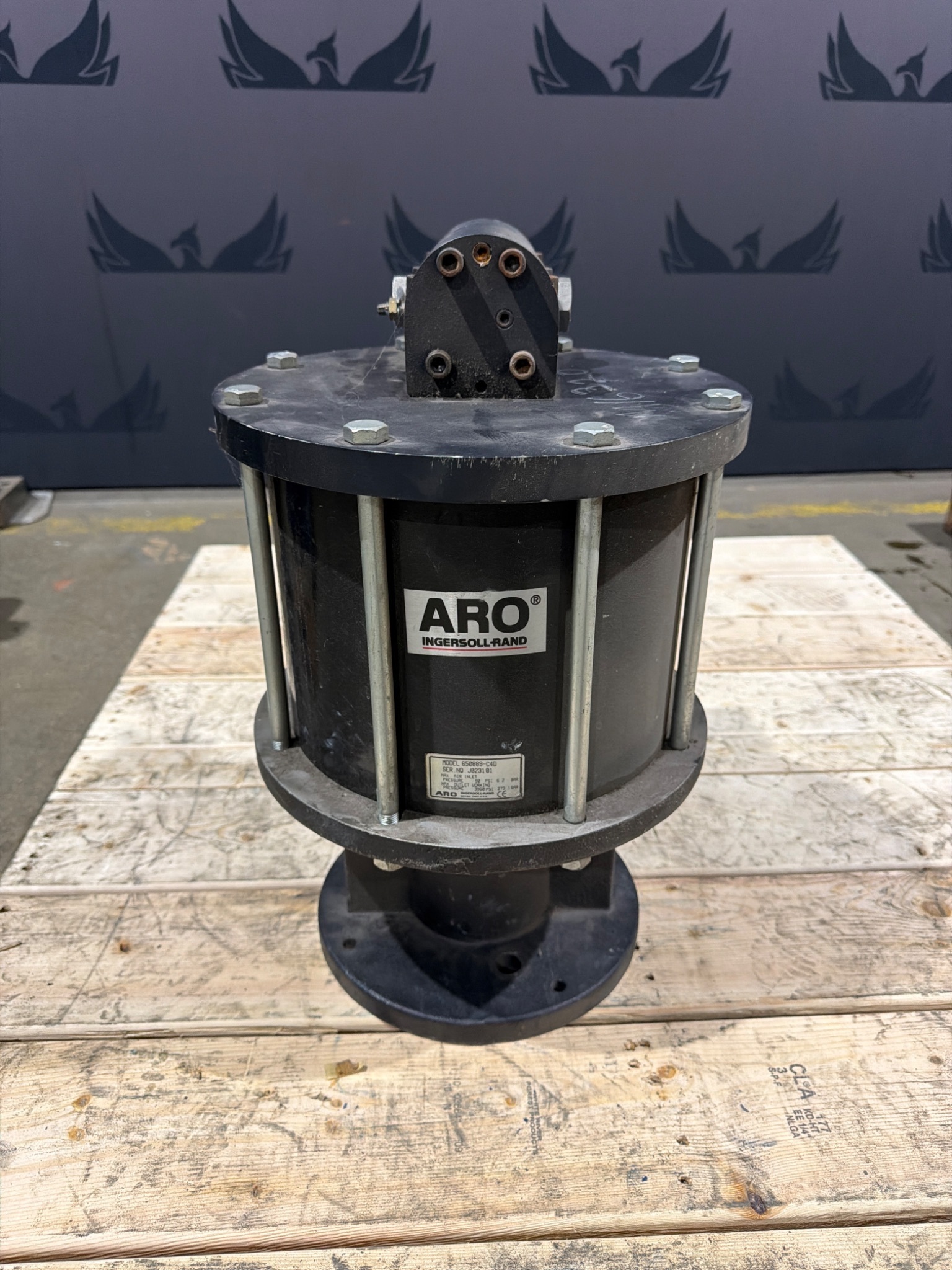 ARO 650889‑C4D 44:1 Air Motor Chop‑Check Piston Pump USED 0
