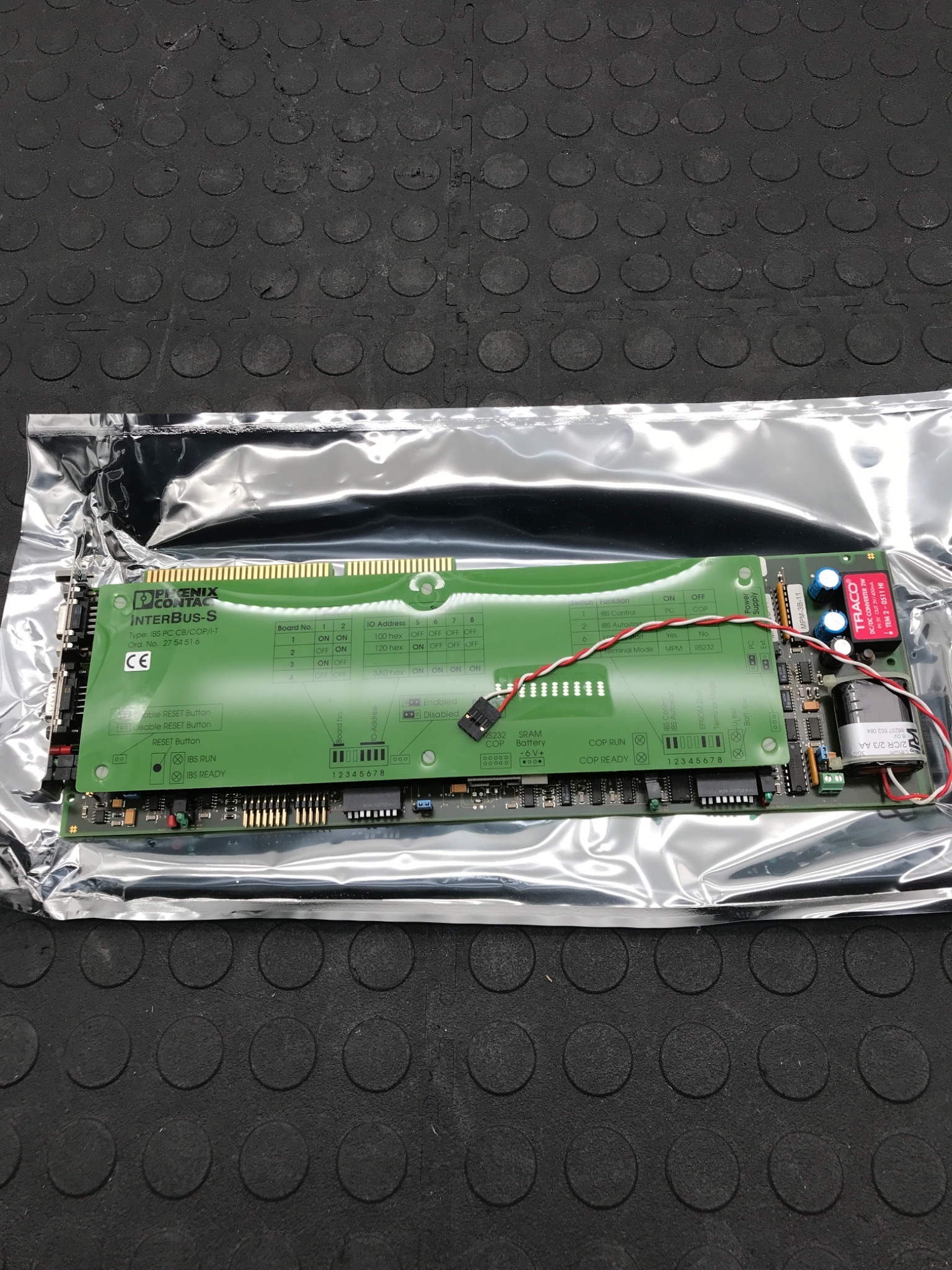 PHOENIX CONTACT 2754516 INTERBUS‑S IBS PC CB/COP/I‑T Interface Module NEW 0