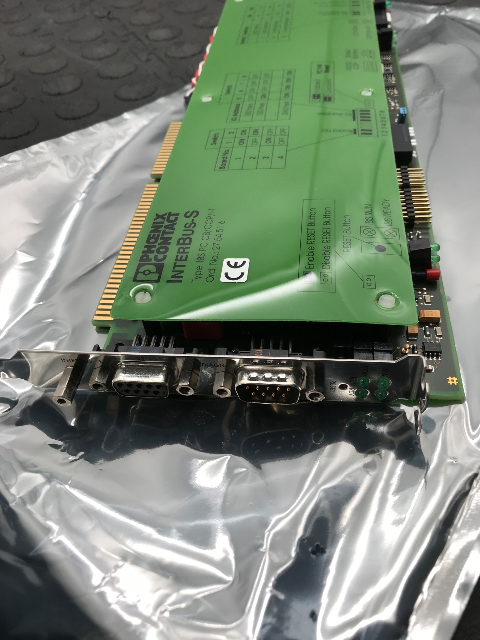 PHOENIX CONTACT 2754516 INTERBUS‑S IBS PC CB/COP/I‑T Interface Module NEW 4
