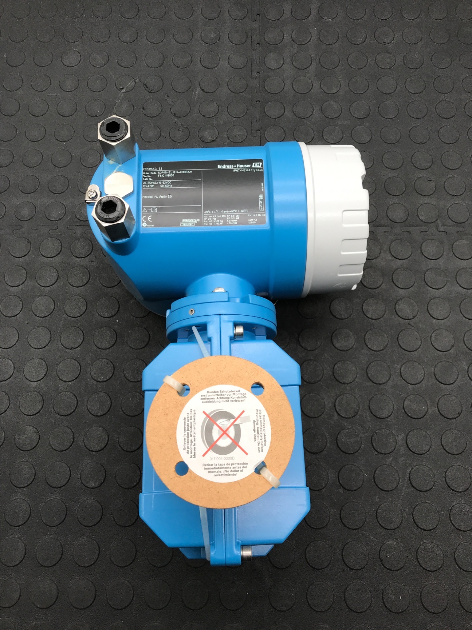 ENDRESS + HAUSER 53P15-EL191AA0BBAH PROMAG P Electromagnetic Flow Meter NEW 3
