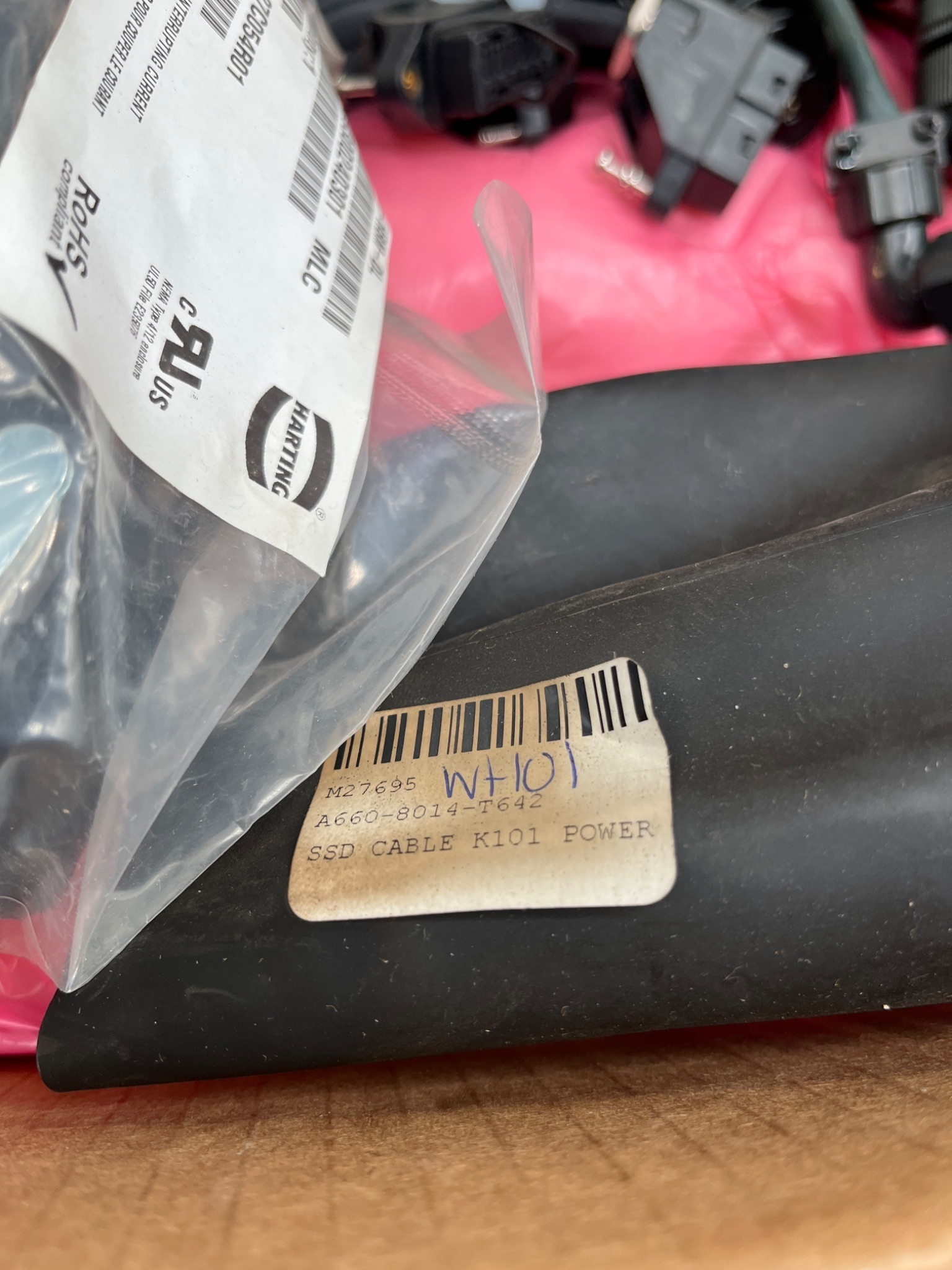 FANUC A660‑8014‑T642 K101 SSD Power Cable NEW 4