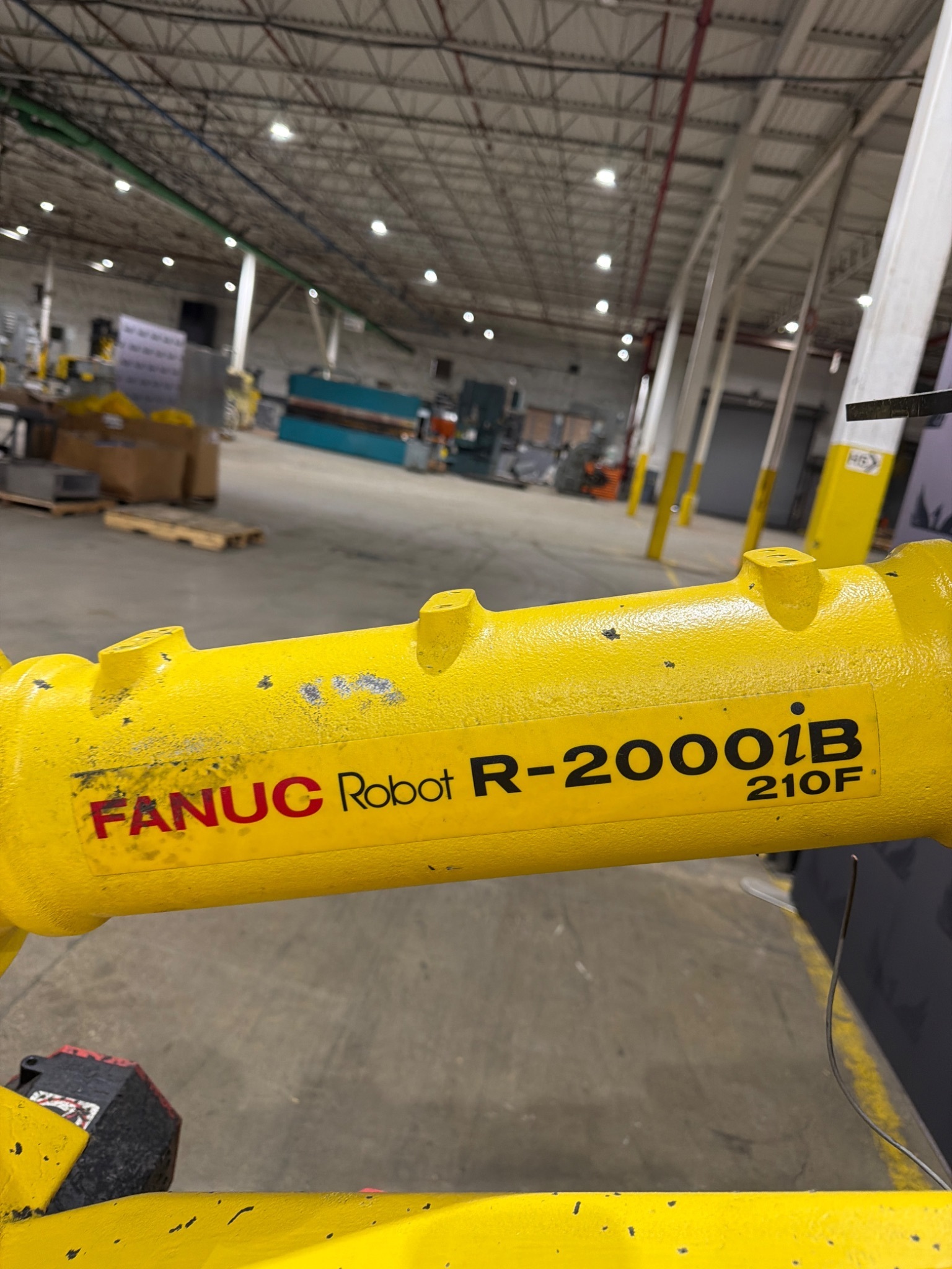 FANUC R-2000iB/210F Complete w/ R-30iB Controls USED 10