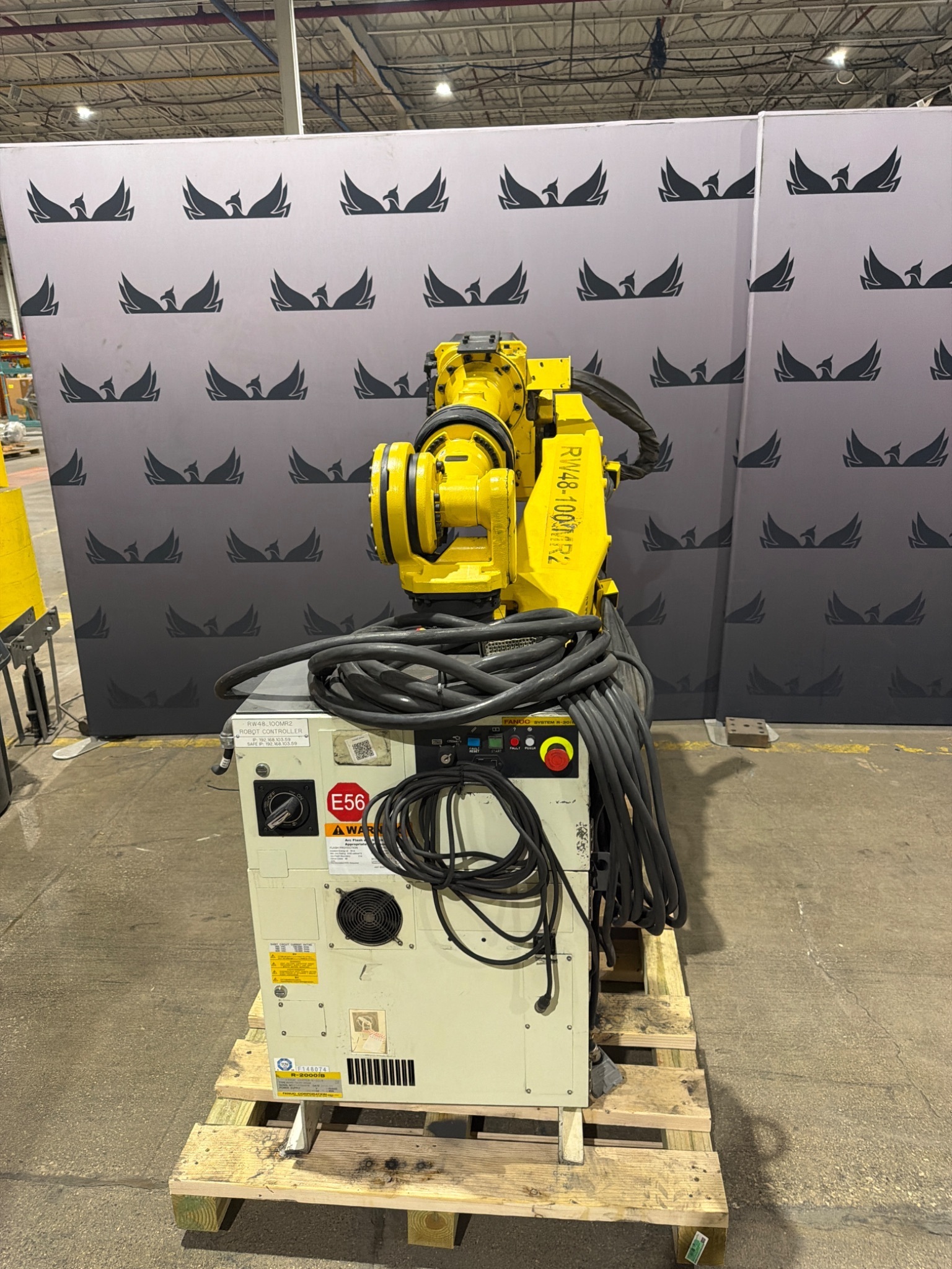 FANUC R-2000iB/210F Complete w/ R-30iB Controls USED 0