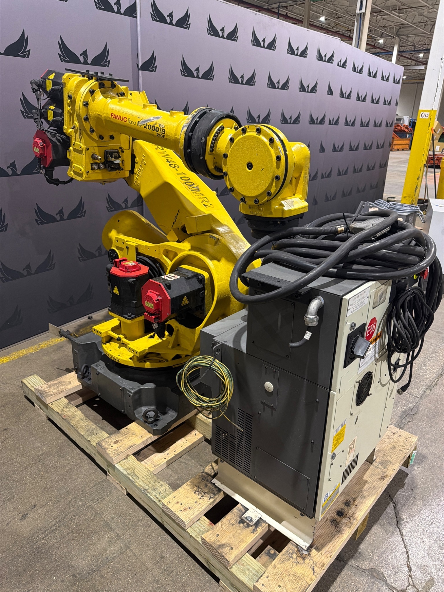 FANUC R-2000iB/210F Complete w/ R-30iB Controls USED 1
