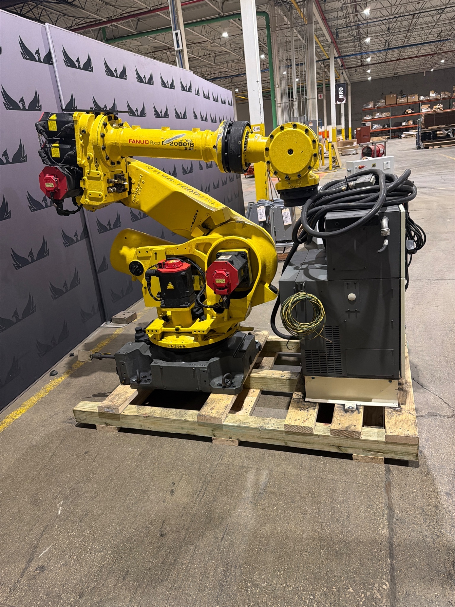 FANUC R-2000iB/210F Complete w/ R-30iB Controls USED 2