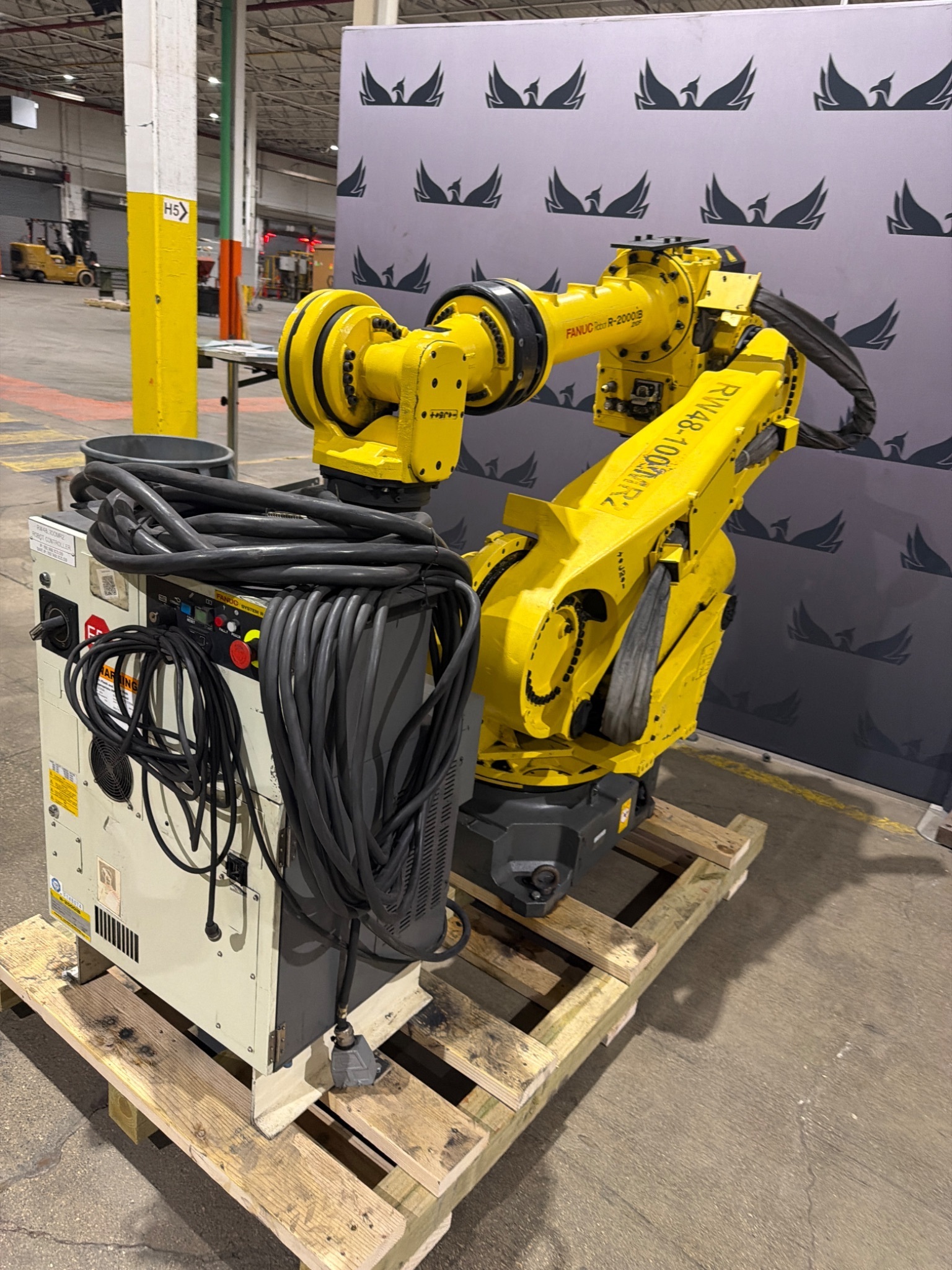 FANUC R-2000iB/210F Complete w/ R-30iB Controls USED 3