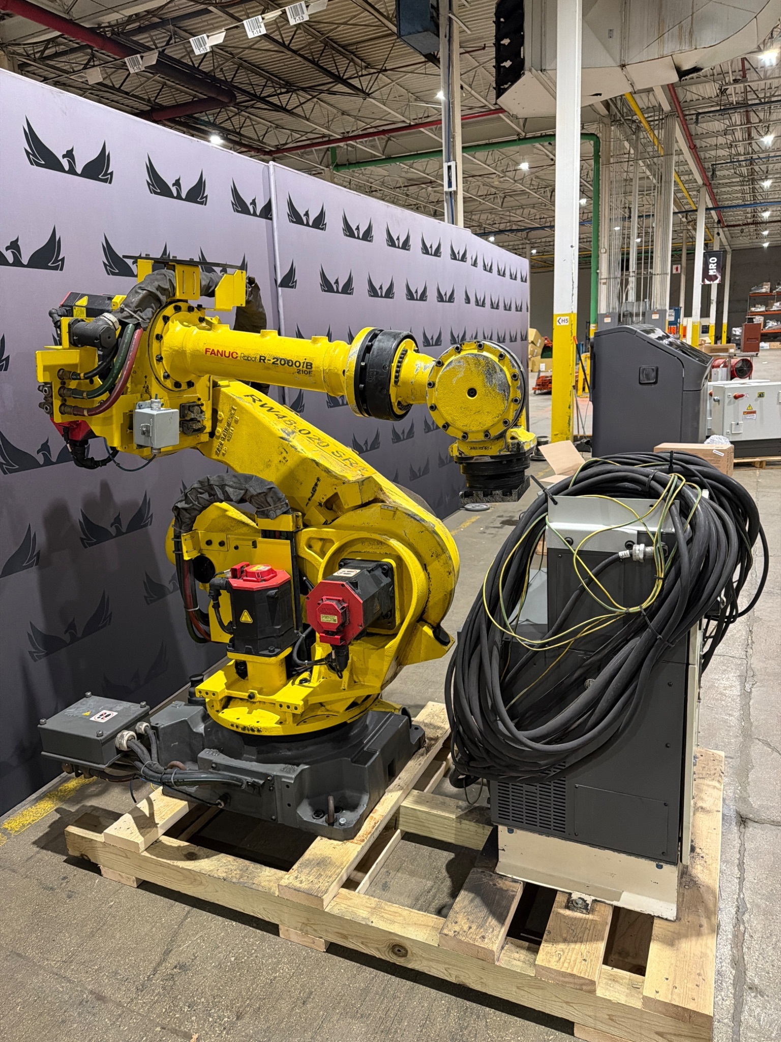 FANUC R-2000iB/210F Complete w/ R-30iB Controls USED 2