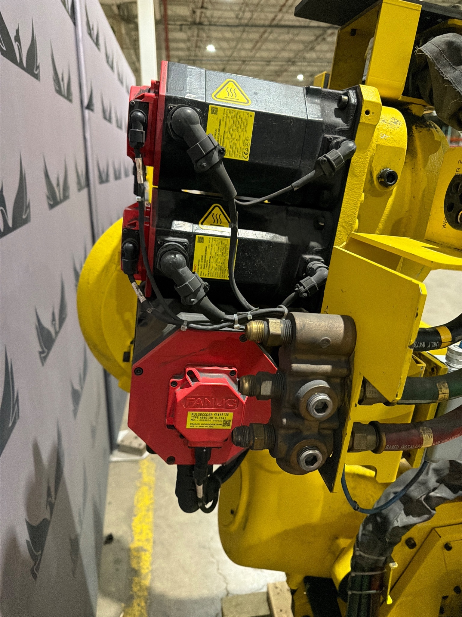FANUC R-2000iB/210F Complete w/ R-30iB Controls USED 5