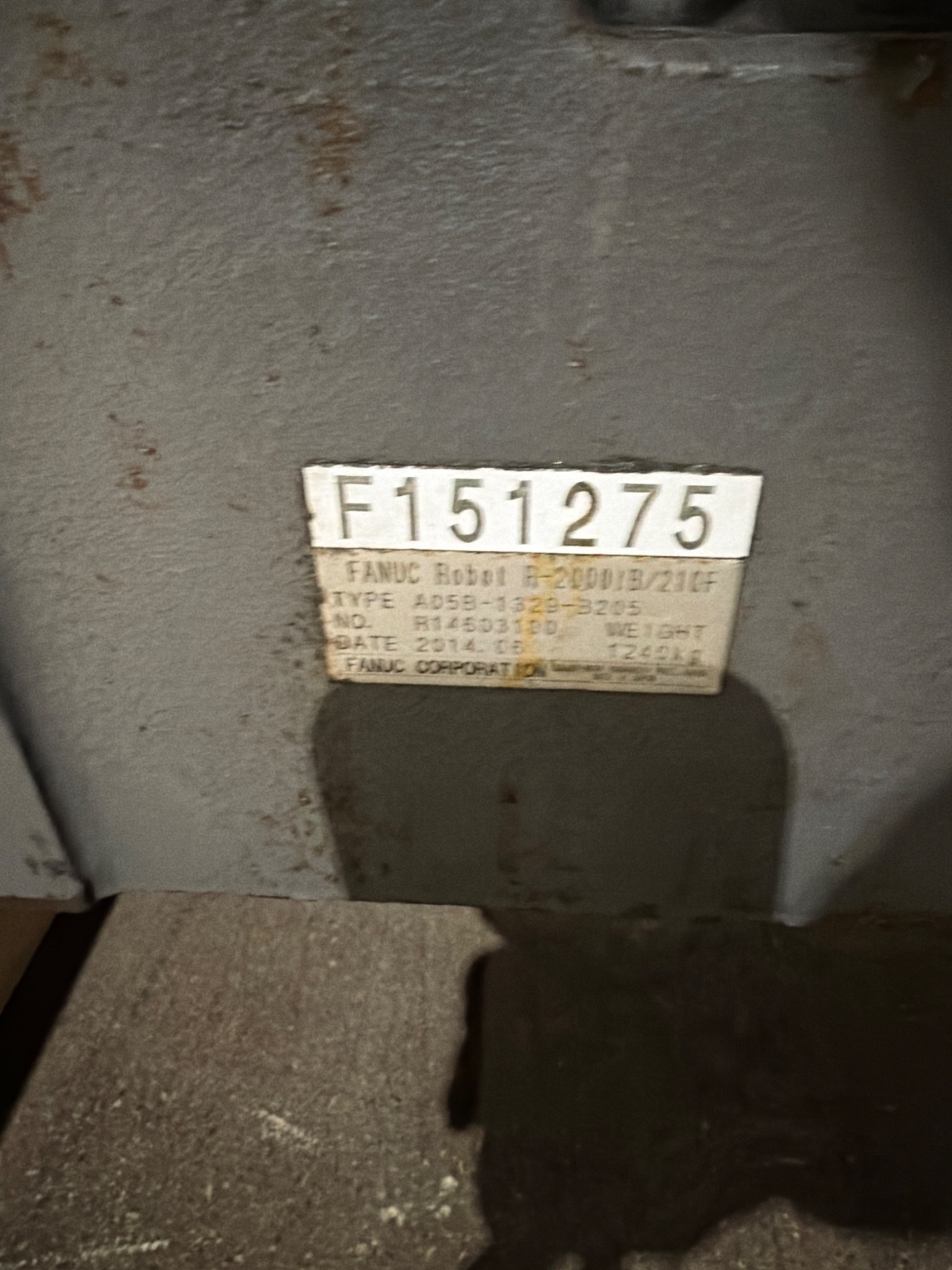 FANUC R-2000iB/210F Complete w/ R-30iB Controls USED 10