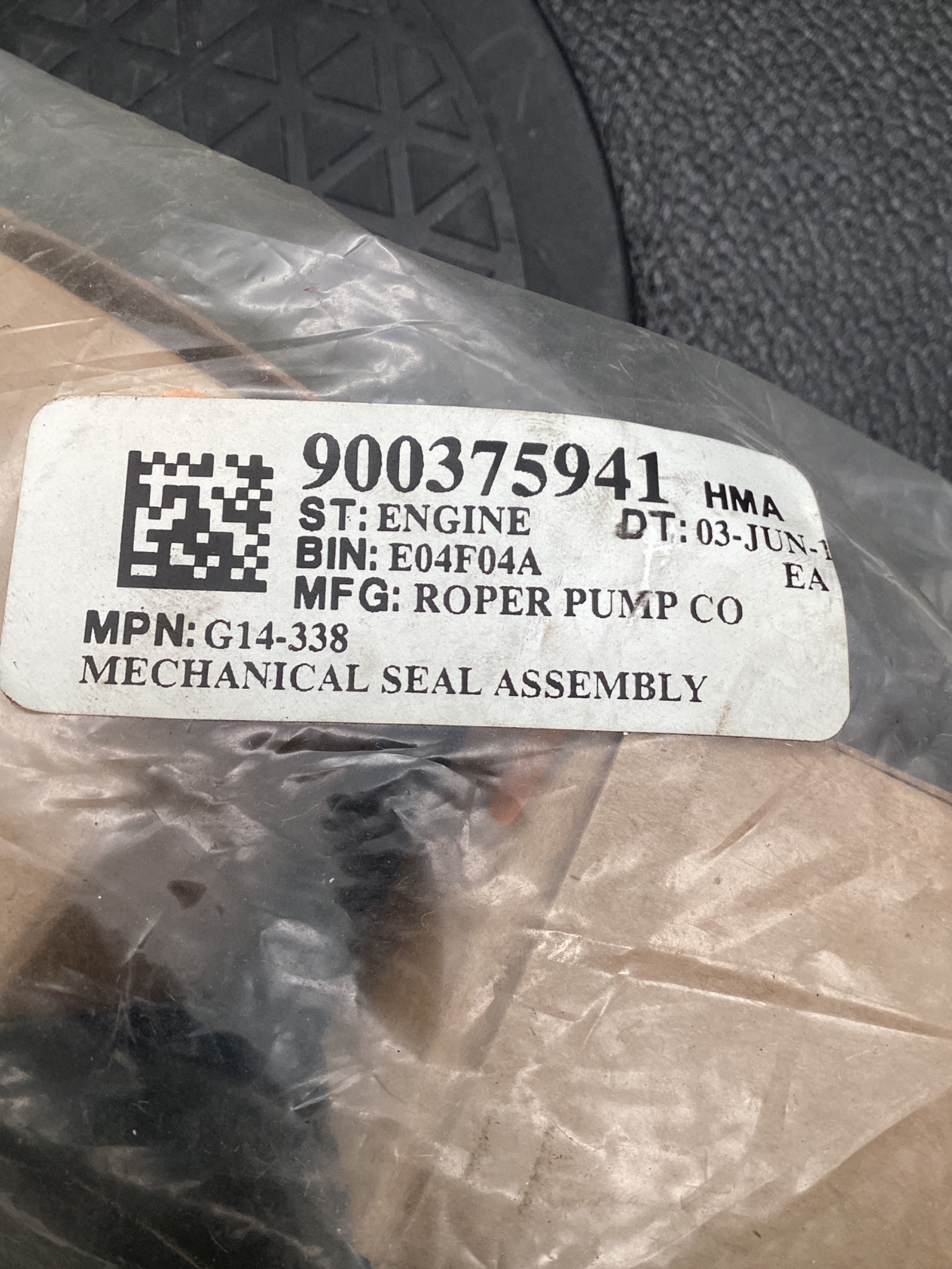 ROPER PUMP G14-338 Mechanical Seal 1" Shaft Type 21 NEW 5