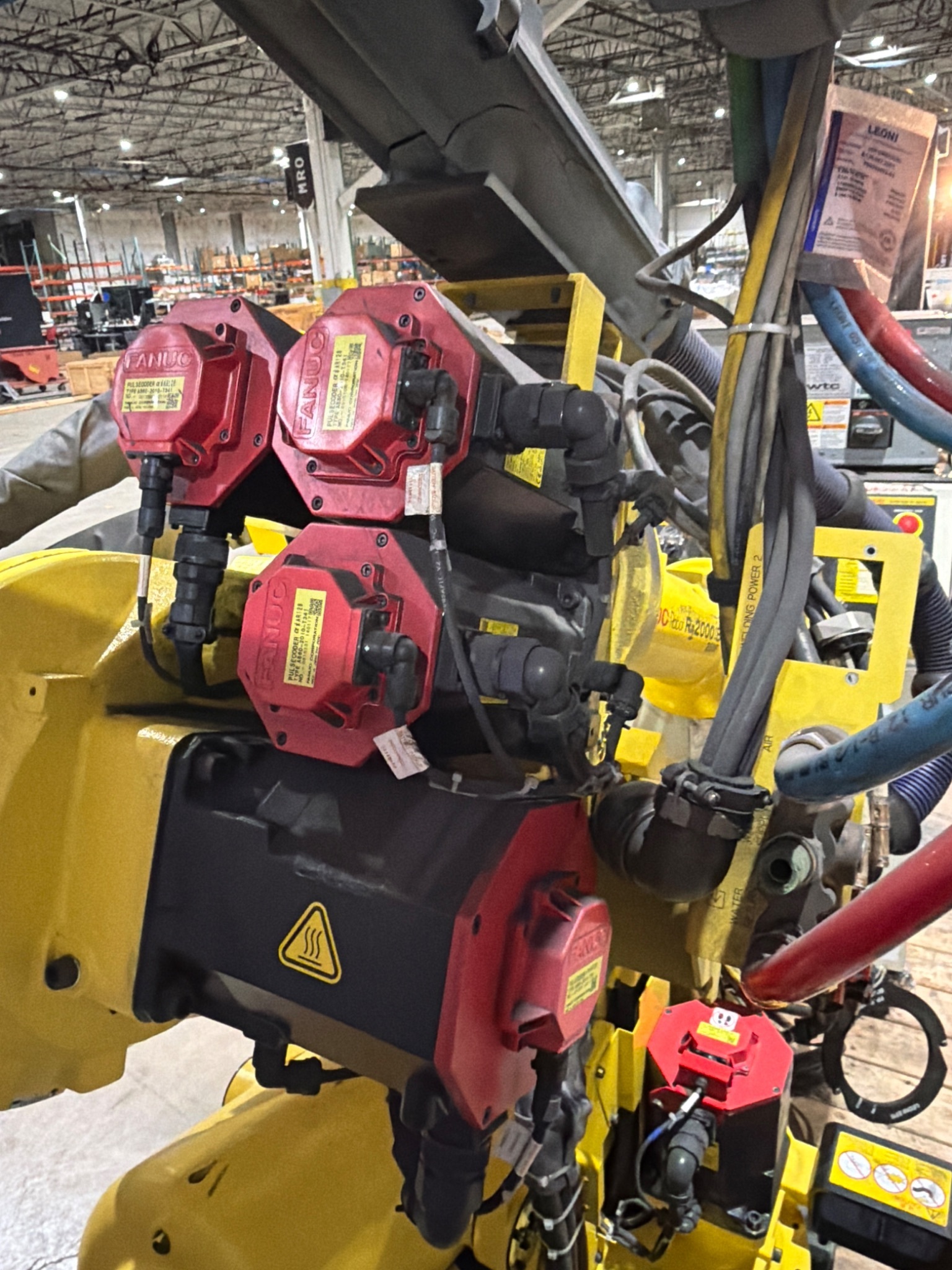 FANUC R‑2000iB/250F Robot w/ R‑30iA Controller & WTC Weld Controls USED 3