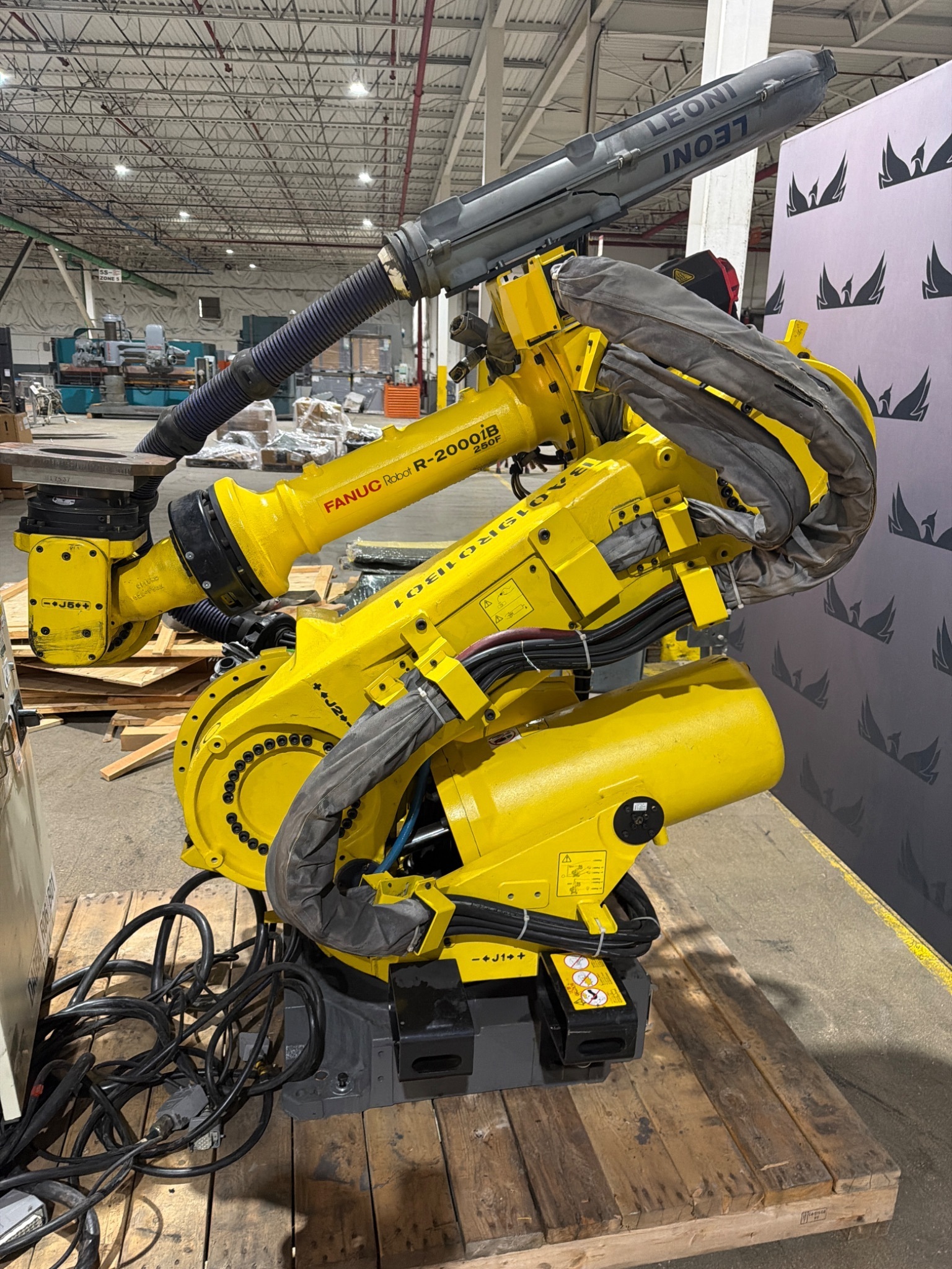 FANUC R‑2000iB/250F Robot w/ R‑30iA Controller & WTC Weld Controls USED 5