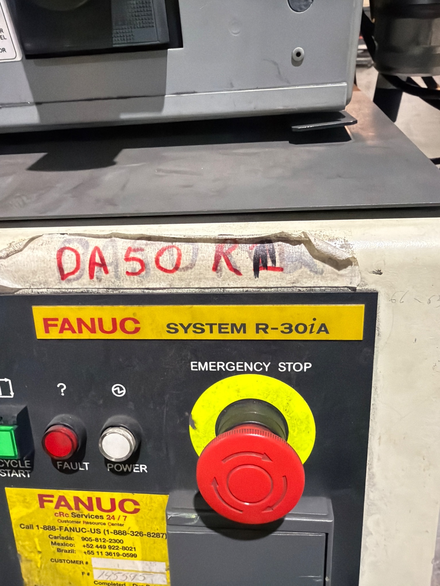FANUC R‑2000iB/250F Robot w/ R‑30iA Controller & WTC Weld Controls USED 8