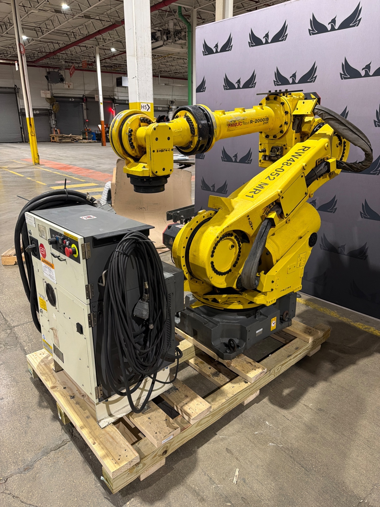 FANUC R-2000iB/210F Complete w/ R-30iB Controls USED 0