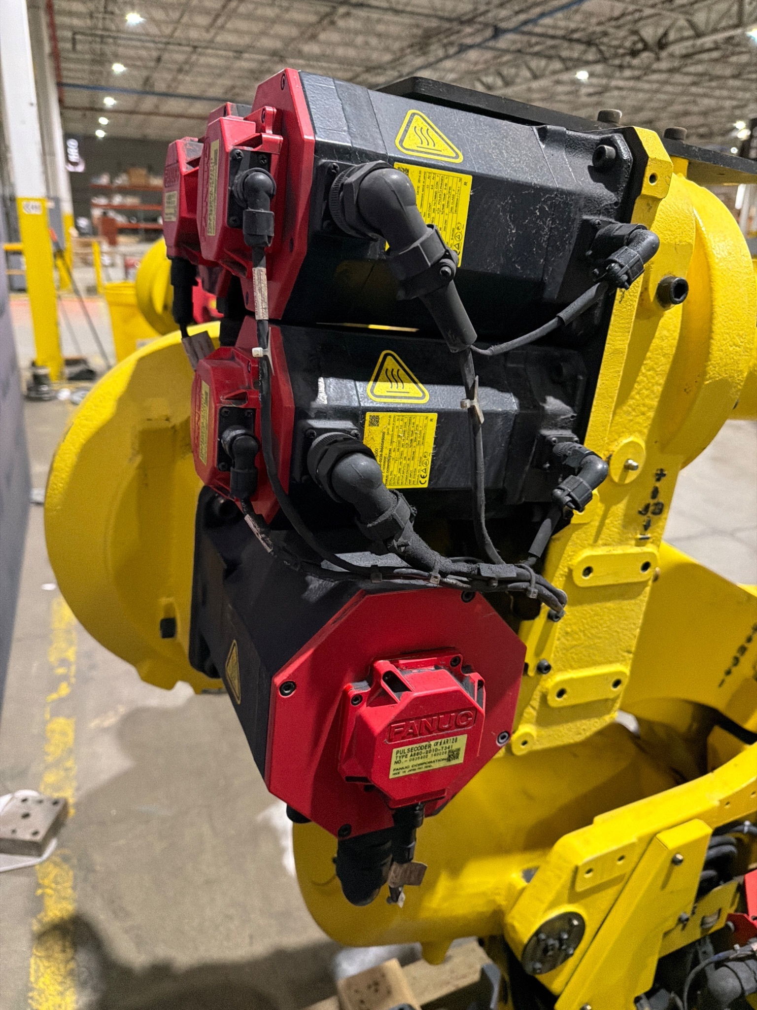 FANUC R-2000iB/210F Complete w/ R-30iB Controls USED 4