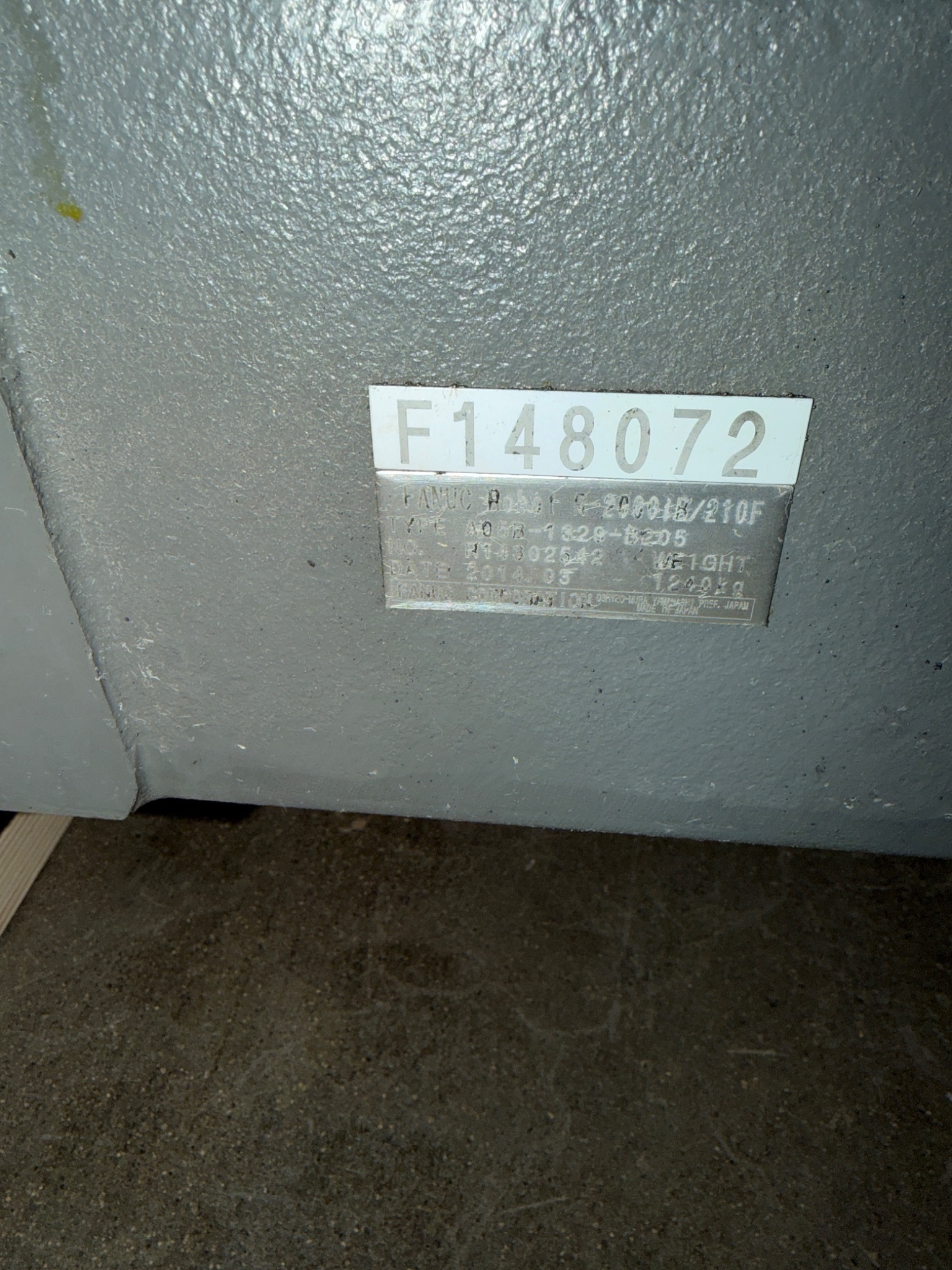 FANUC R-2000iB/210F Complete w/ R-30iB Controls USED 6