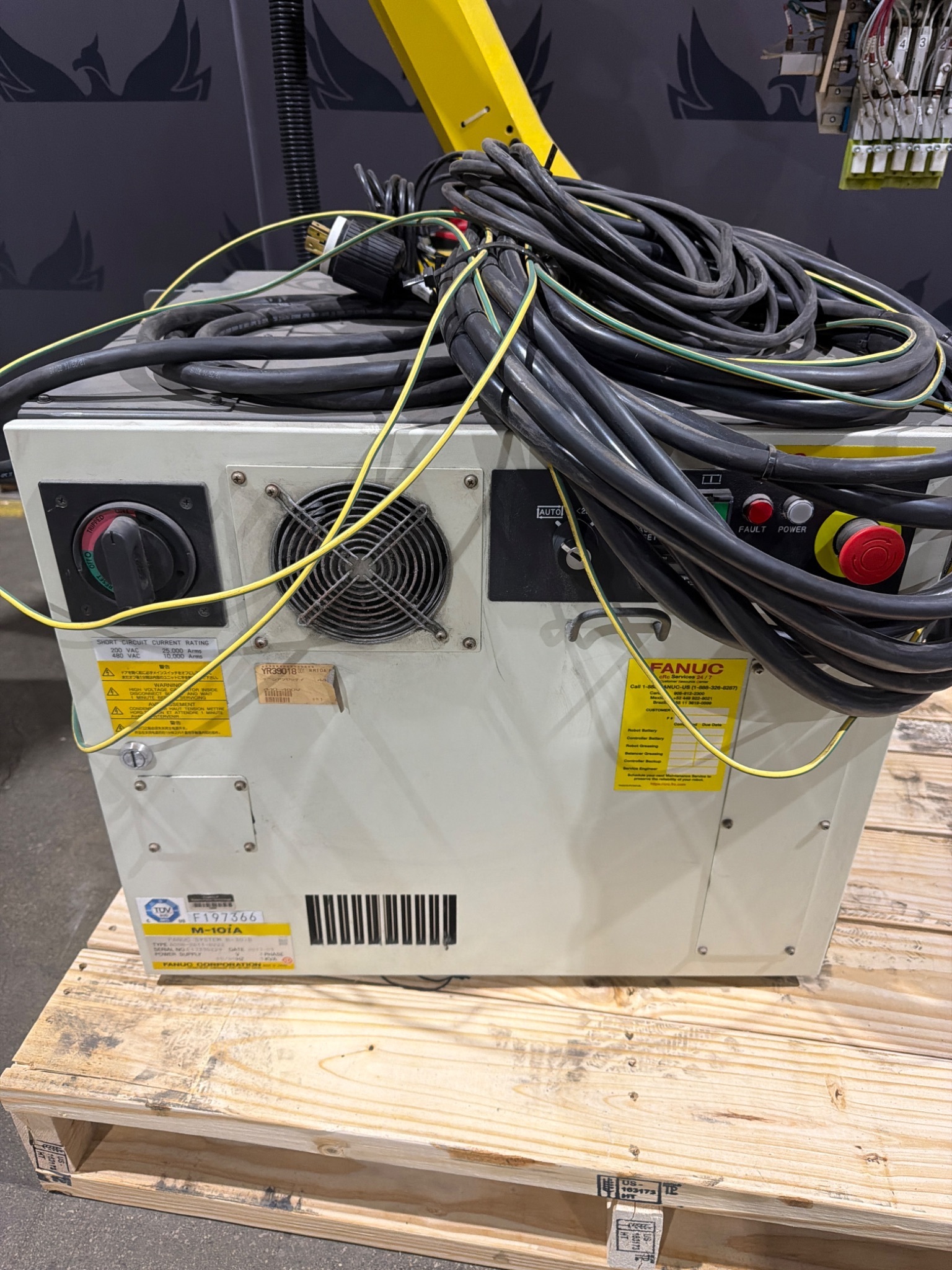 FANUC M-10iA/12 Complete w/ R-30iB Controller USED - Missing Pendant 1