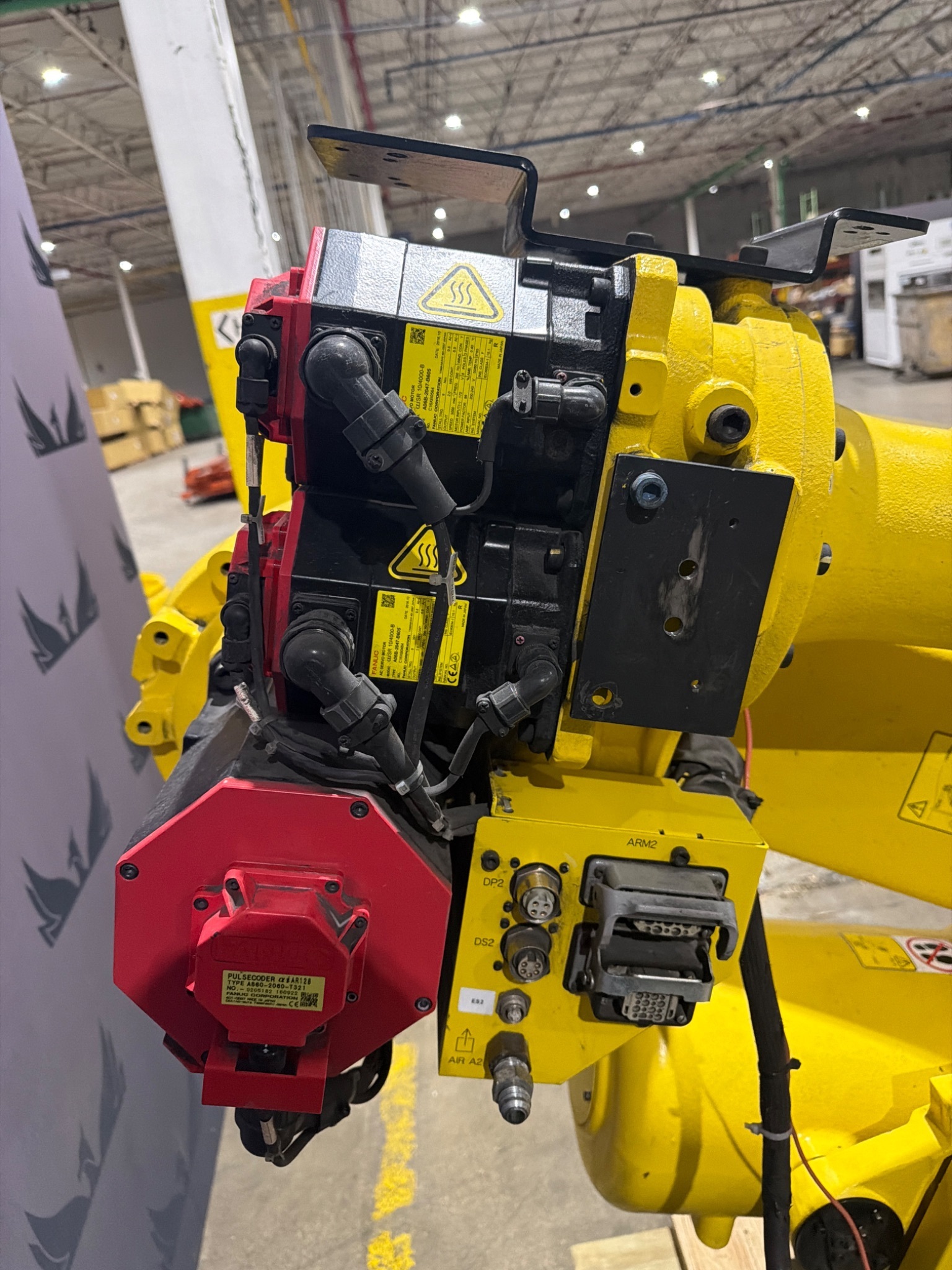 FANUC R‑2000iC/210F Robot Complete w/ R‑30iB Controls USED 7
