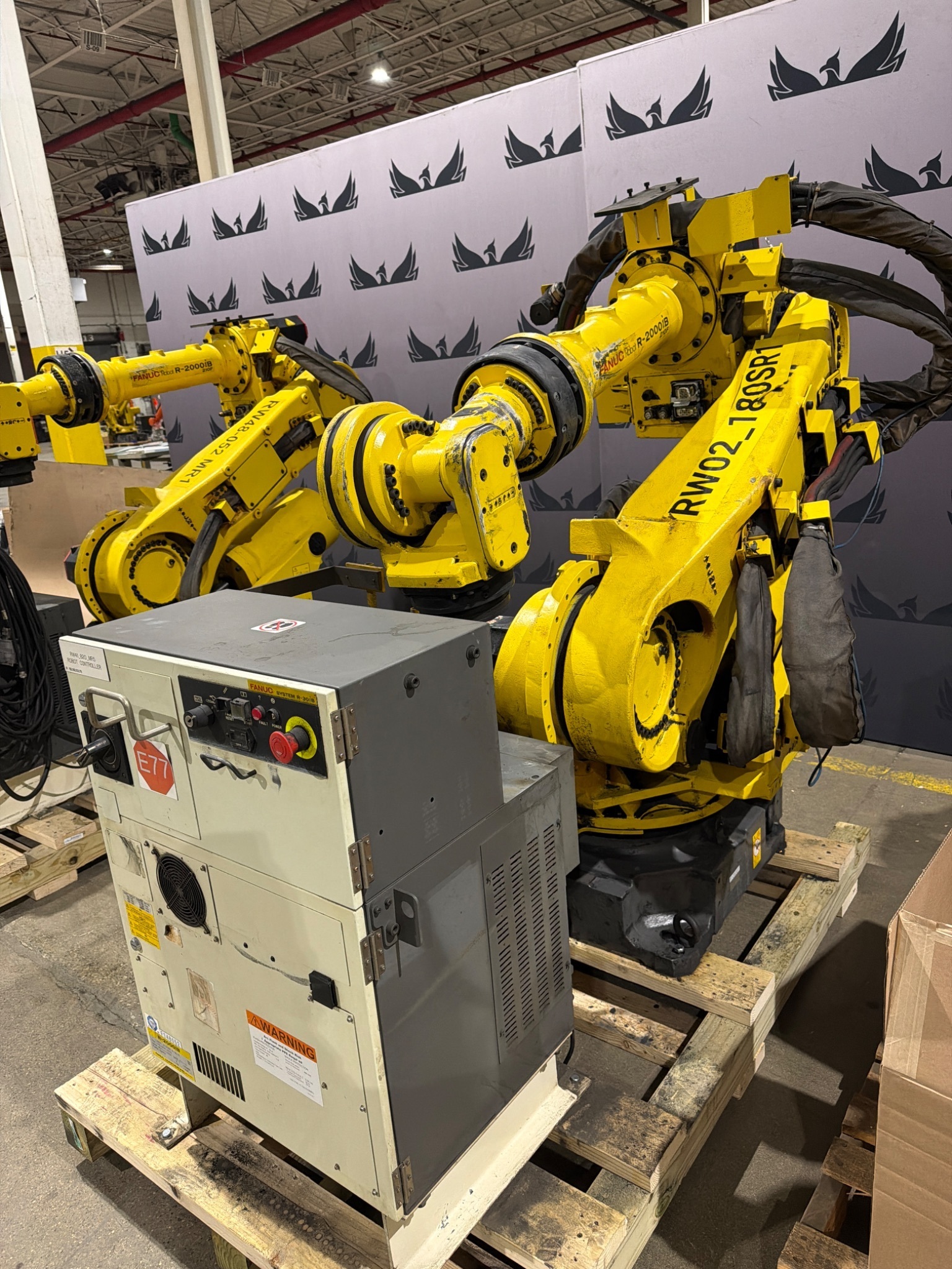 FANUC R-2000iB/210F Complete w/ R-30iB Controls USED 2