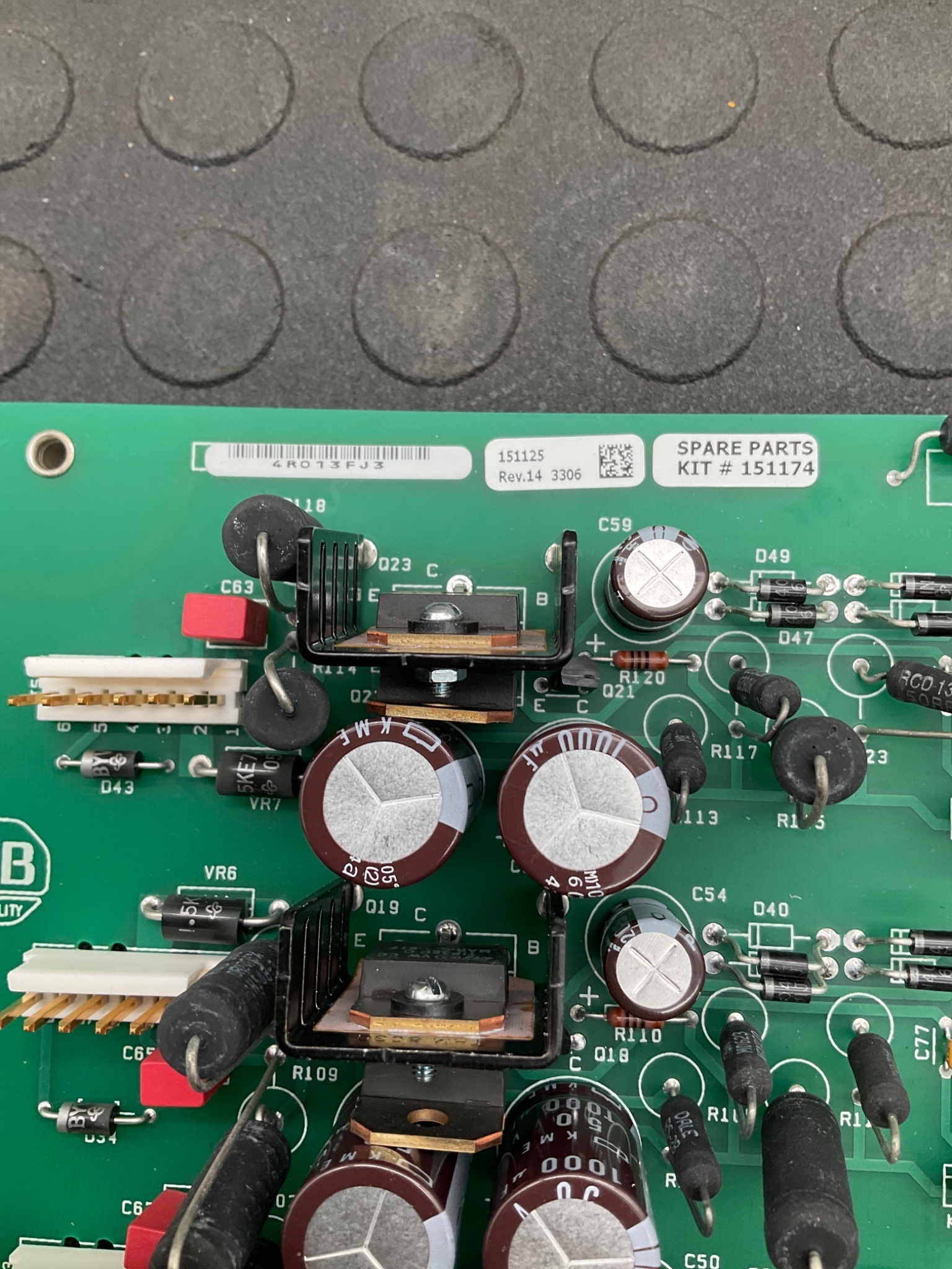 ALLEN BRADLEY 151125 Rev.14 Control Board for 1336 AC Drive USED 2