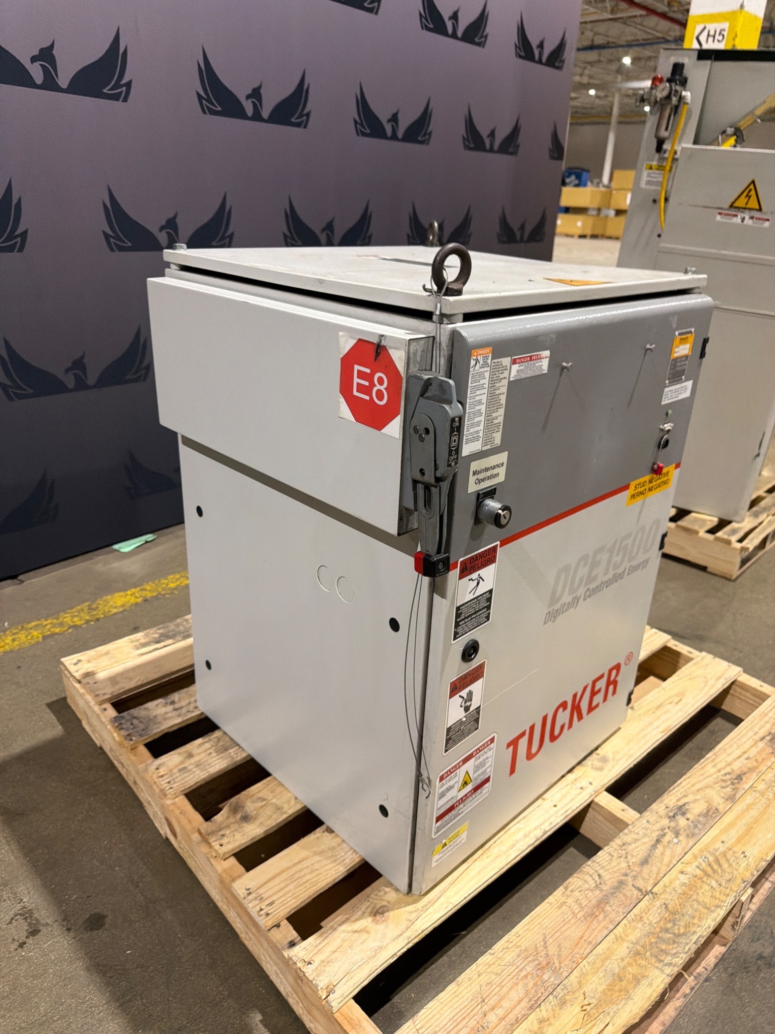 EMHART DCE15AREB DCE1500 Stud Welding Inverter w/ Pendant USED 2