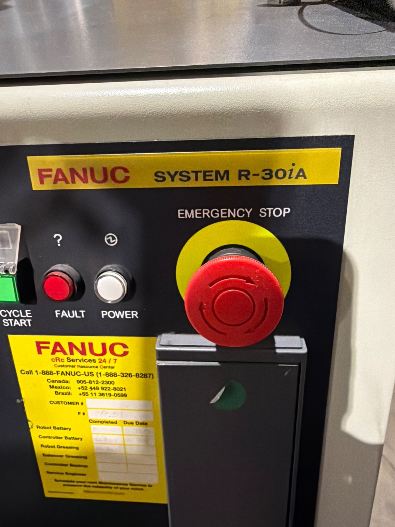 FANUC R‑2000iB/125L Robot w/ R‑30iA Controls; USED 2