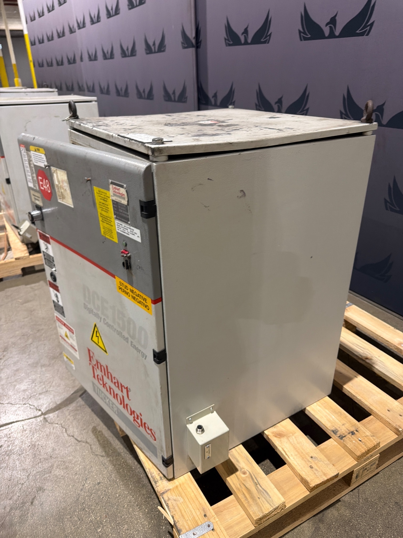 EMHART DCE15AREB DCE1500 Stud Welding Inverter w/ Pendant 480V USED 3